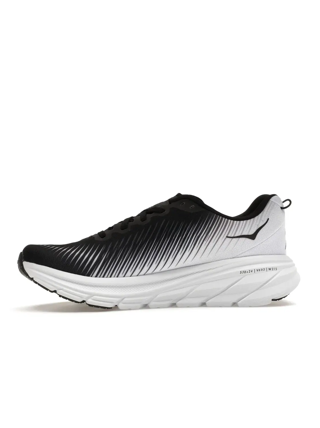 Мужские кроссовки для бега Rincon 3 Hoka One One — изображение 3 из 4, черный/белый