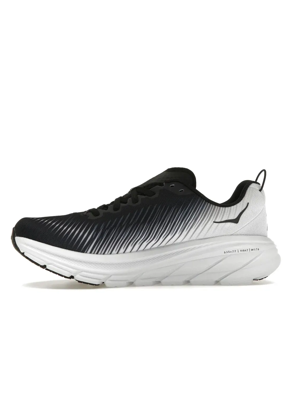 Женские кроссовки для бега Hoka One One Rincon 3 — изображение 3 из 4, черный/белый