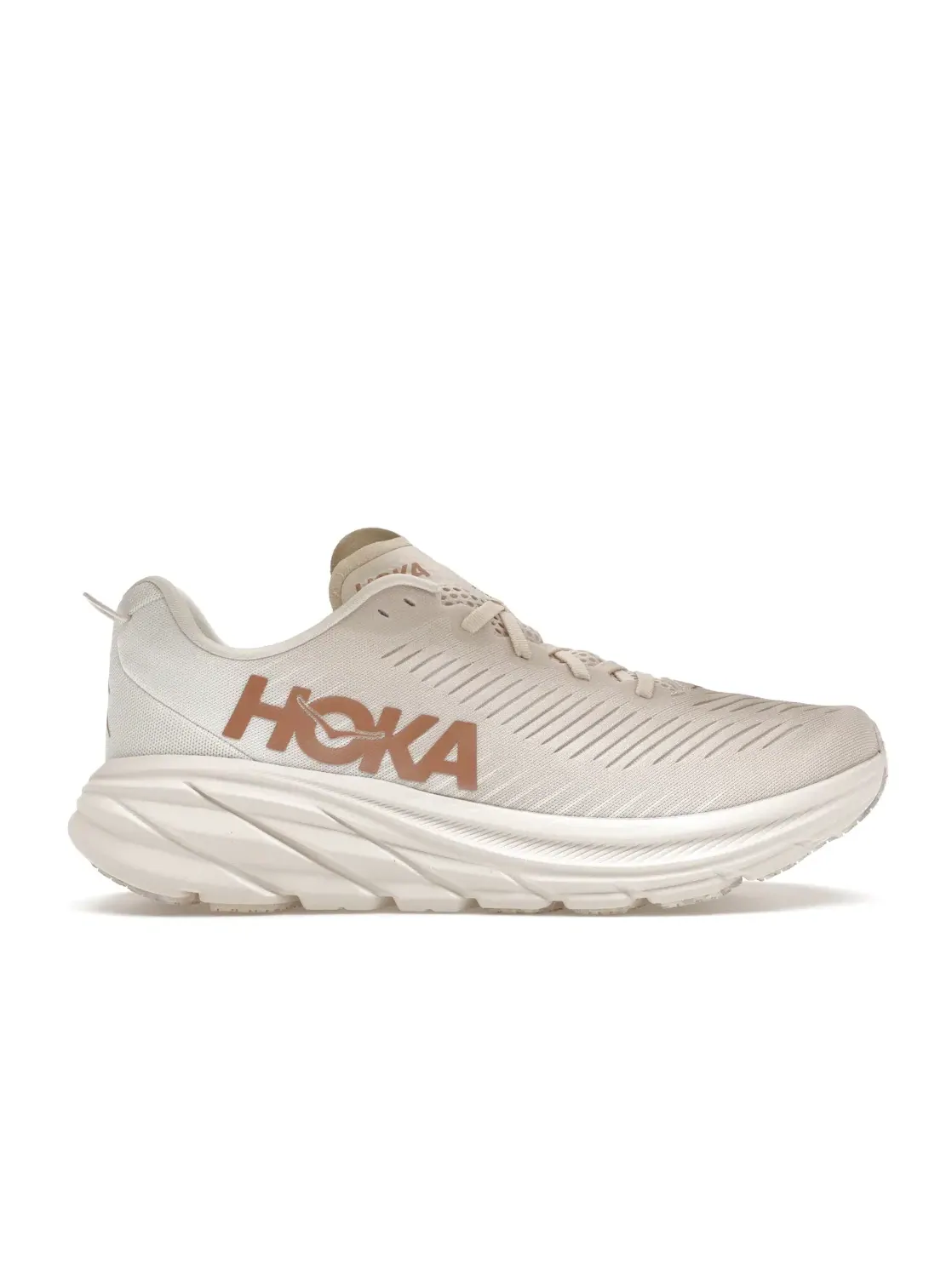 Женские кроссовки для бега Rincon 3 Hoka One One — изображение 1 из 4, розовый золотистый