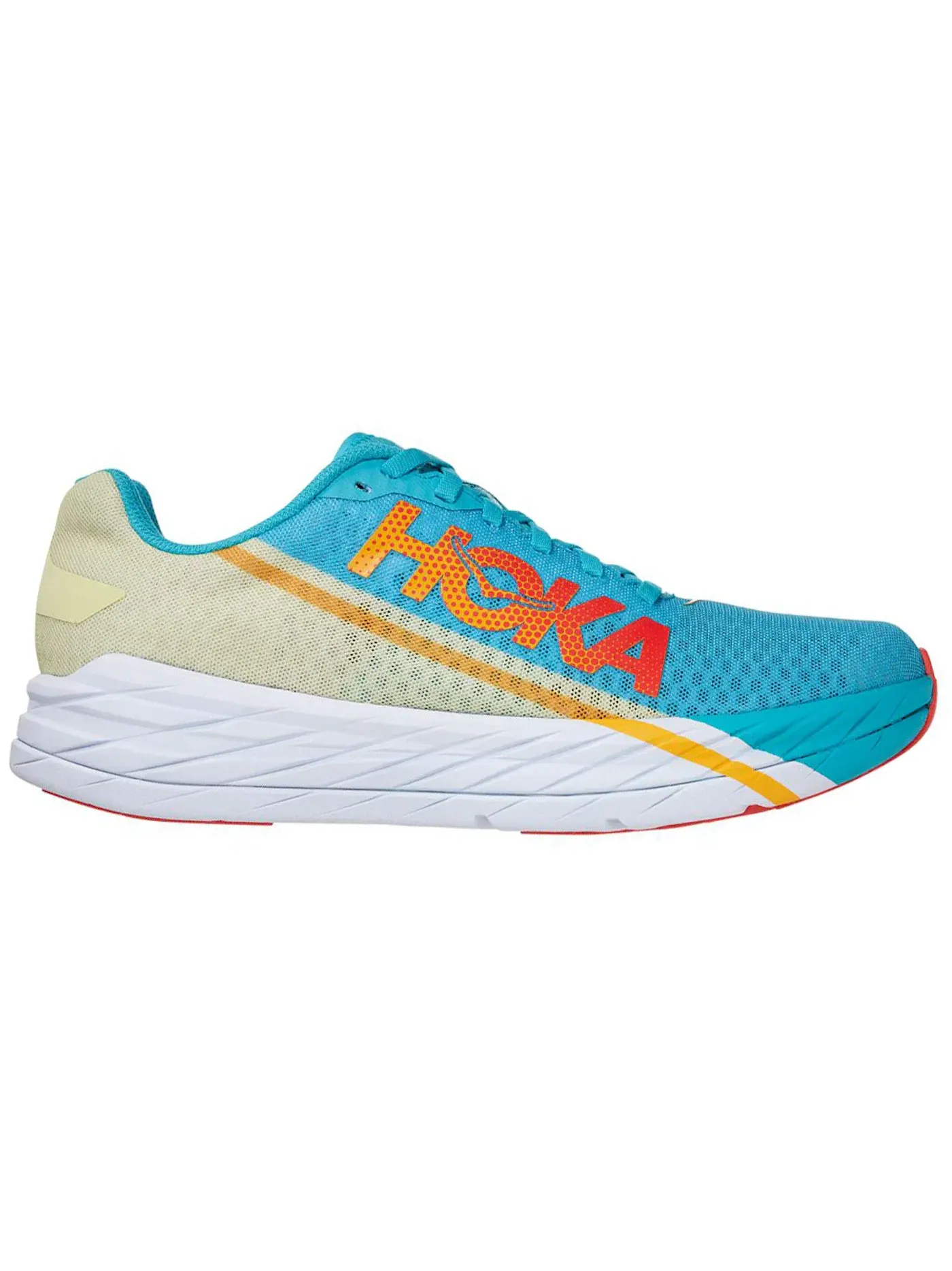 Детские кроссовки для бега Rocket X Hoka One One — изображение 1 из 1, синий/зеленый