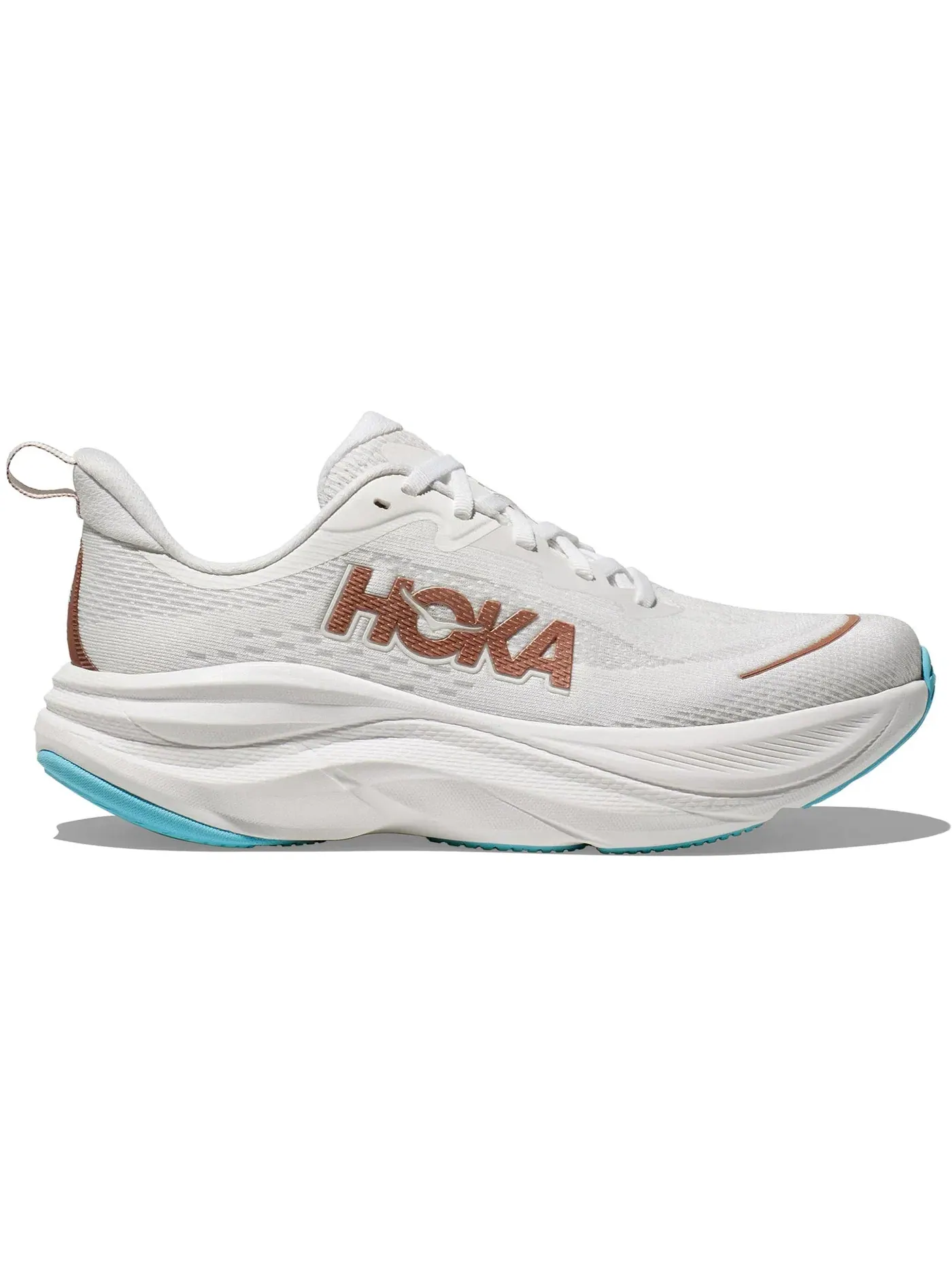 Женские кроссовки с амортизацией Hoka One One Skyflow — изображение 1 из 1, розовый золотистый