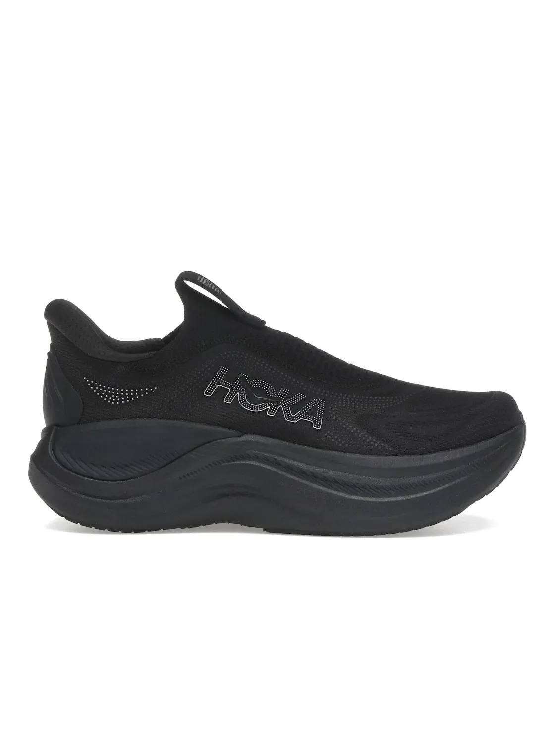 Мужские кроссовки с технологией шнуровки Hoka One One Skyward Laceless — изображение 1 из 4, черный