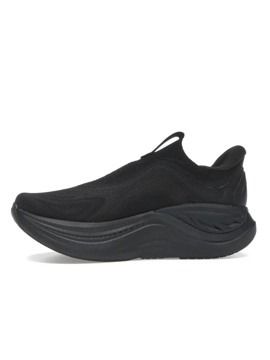 Мужские кроссовки с технологией шнуровки Hoka One One Skyward Laceless — изображение 3 из 4, черный