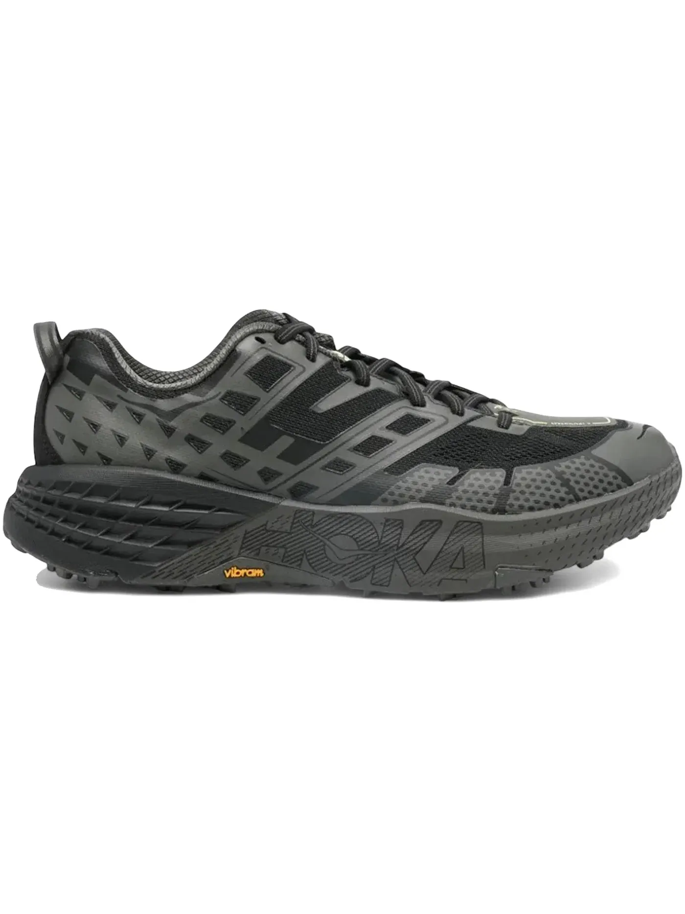 Мужские кроссовки для бега Speedgoat 2 Hoka One One — изображение 1 из 1, черный серый