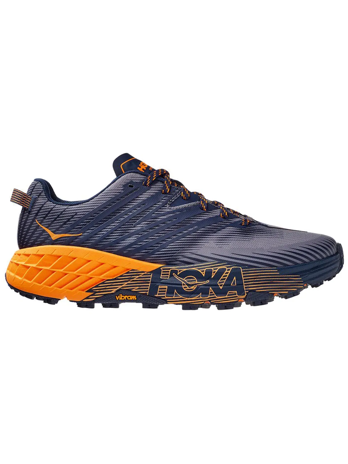 Мужские кроссовки для бега Hoka One One Speedgoat 4 — изображение 1 из 1, черный/яркий