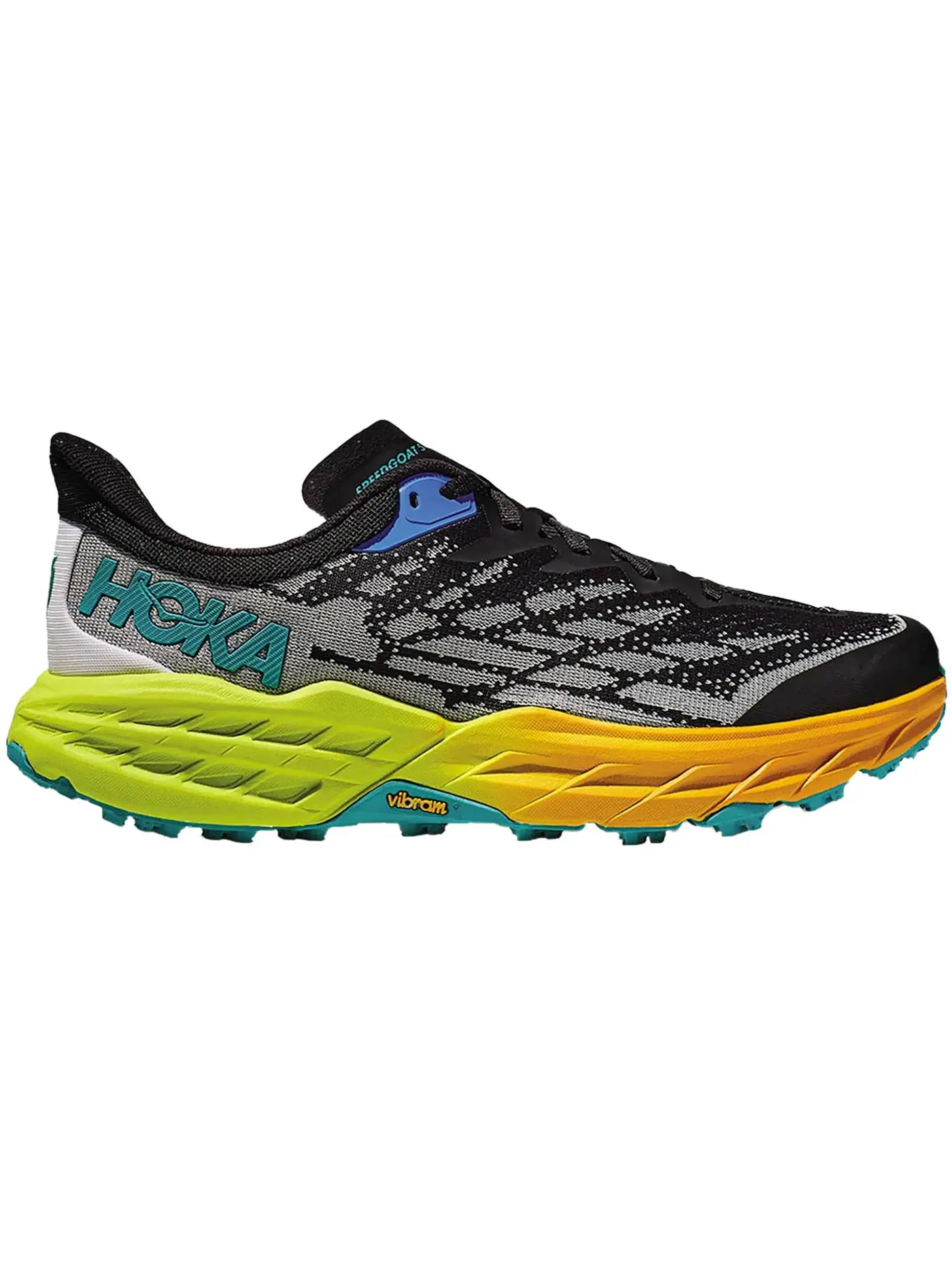 Мужские кроссовки для бега Speedgoat 5 Hoka One One — изображение 1 из 1, черный