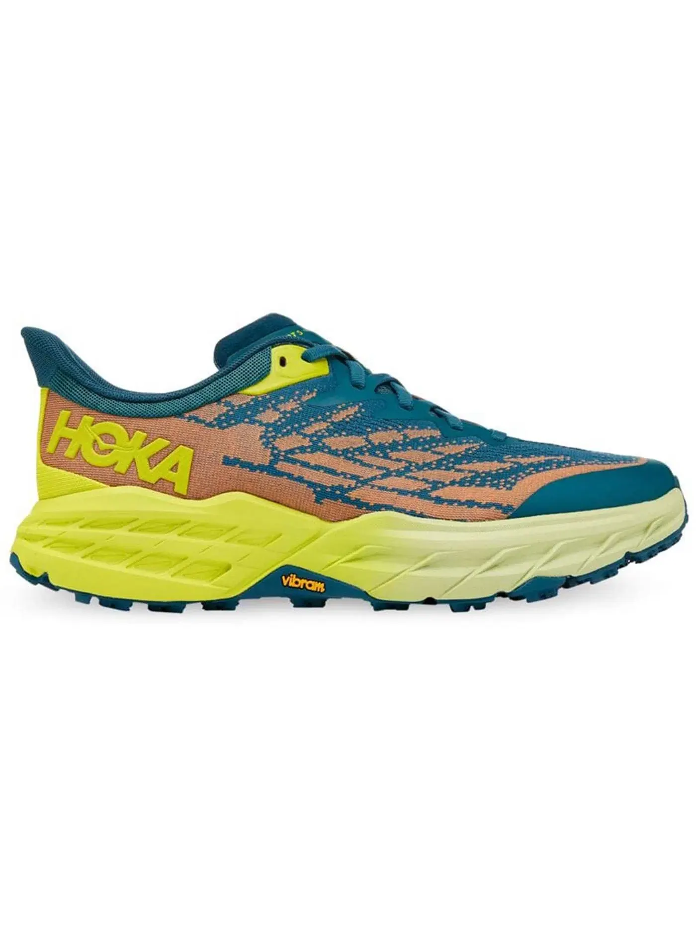 Мужские кроссовки для бега с принтом Hoka One One Speedgoat 5 — изображение 1 из 1, синий