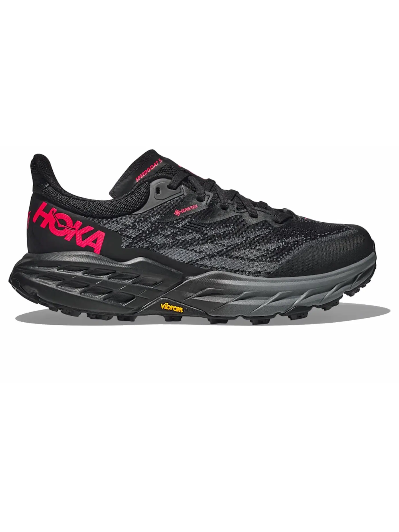 Женские кроссовки для бега с мембраной Gore-Tex Hoka One One Speedgoat 5 — изображение 1 из 1, черный/черный
