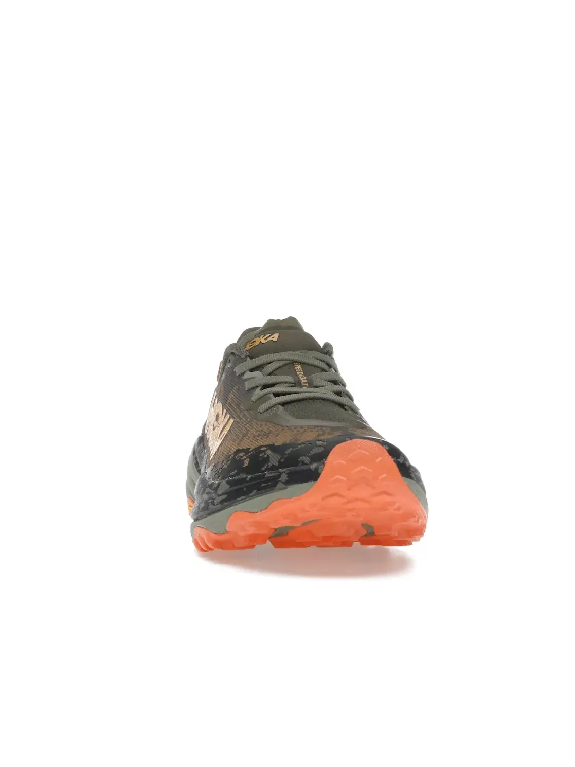 Мужские кроссовки для бега Speedgoat 6 Hoka One One — изображение 2 из 4, оливковый