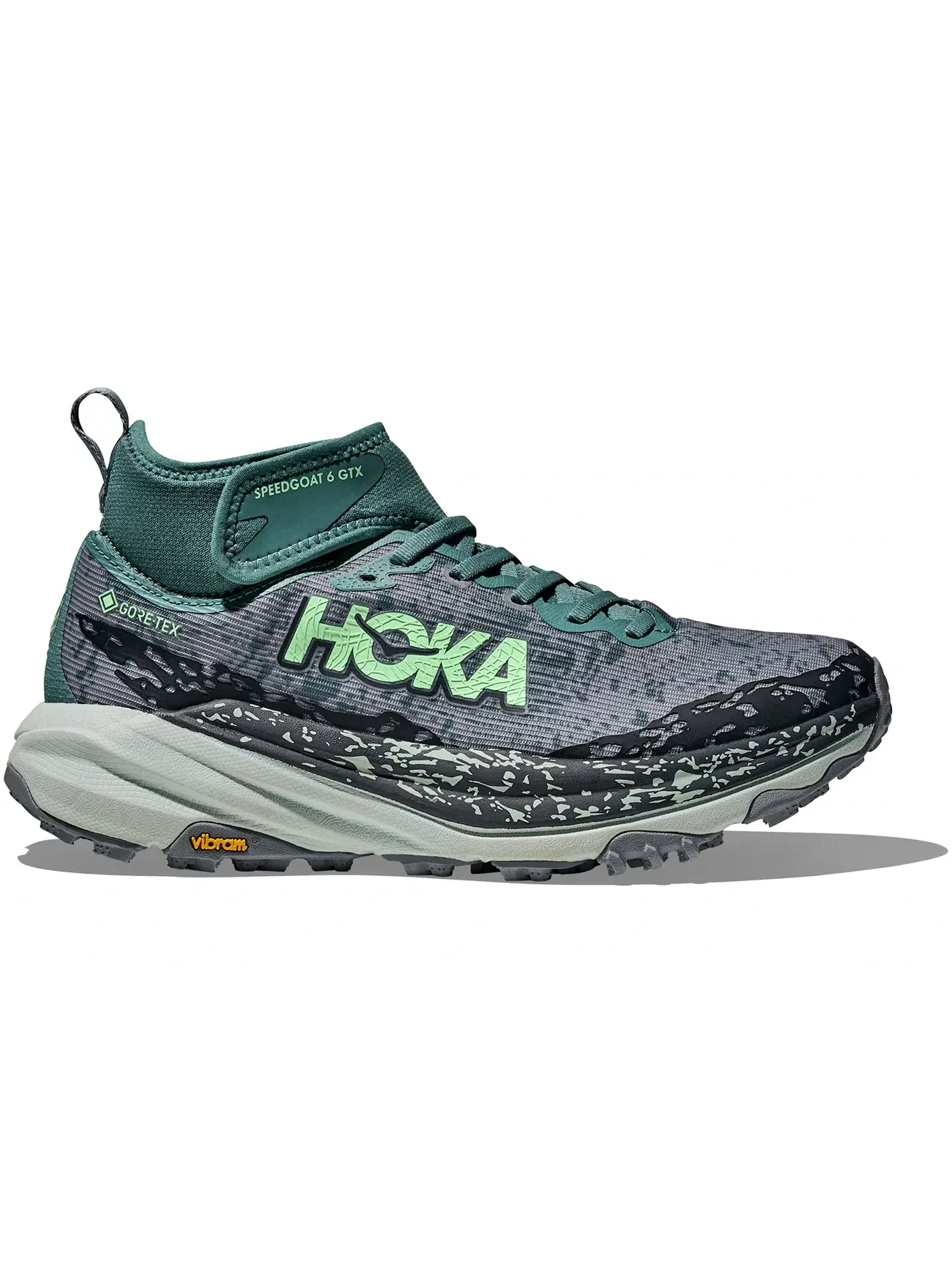 Женские трекинговые ботинки с мембраной Gore-Tex Hoka One One Speedgoat 6 Gore-Tex, Mountain Fog Droplet — изображение 1 из 1
