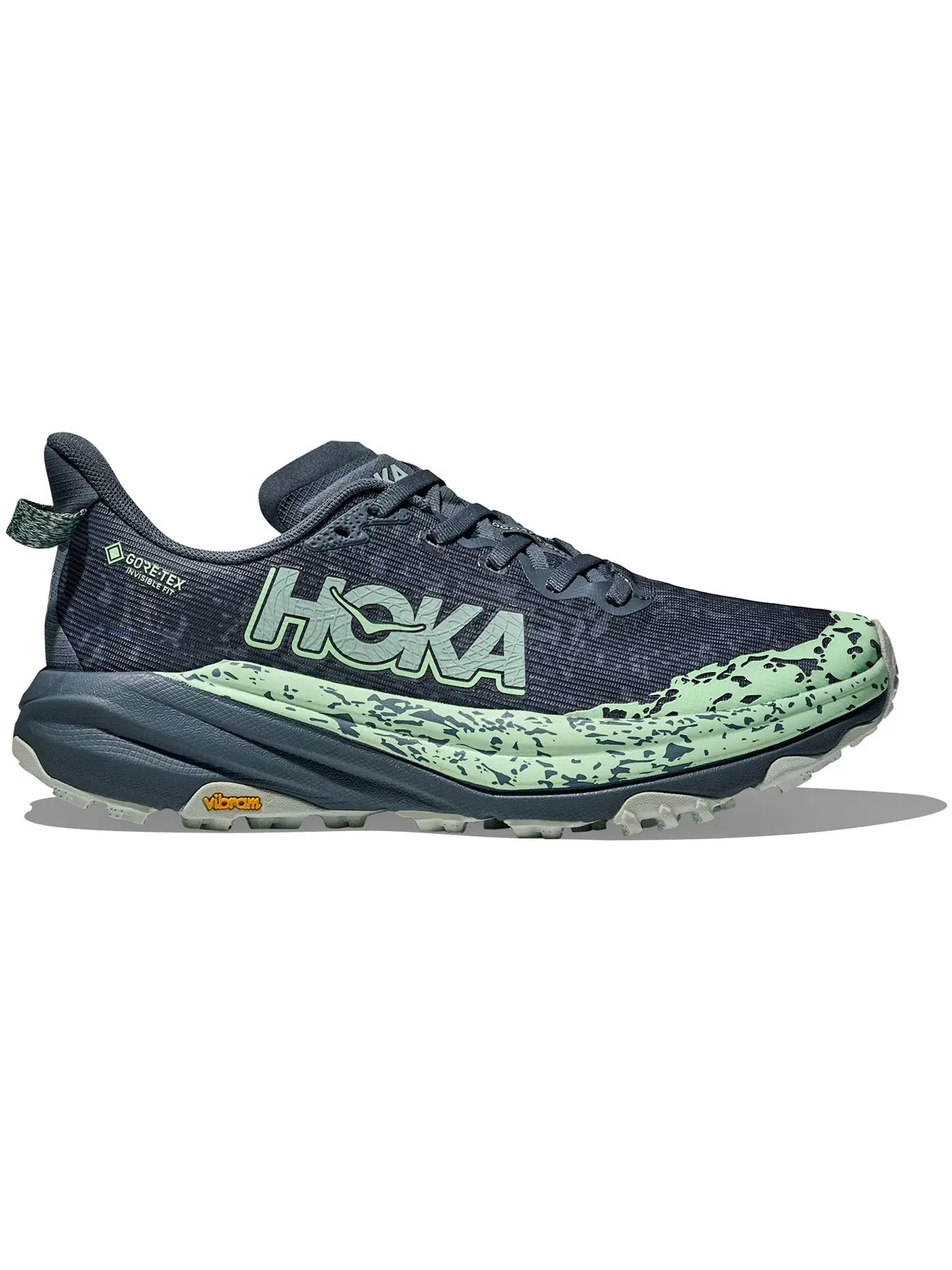 Женские кроссовки для бега с мембраной Gore-Tex Hoka One One Speedgoat 6 Gore-Tex, Thunder Cloud Mint Fluorite