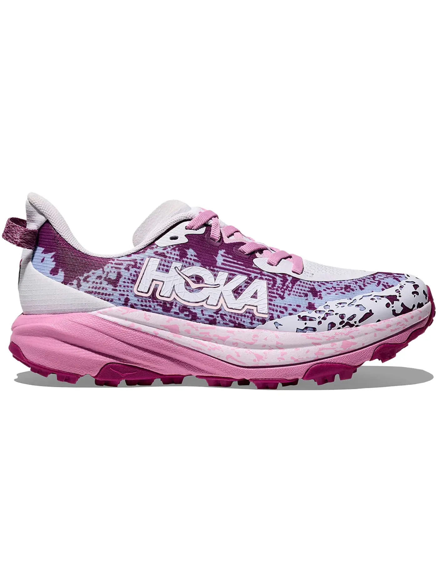 Детские кроссовки для бега с агрессивным протектором Hoka One One Speedgoat 6, Starlight Glow — изображение 1 из 1