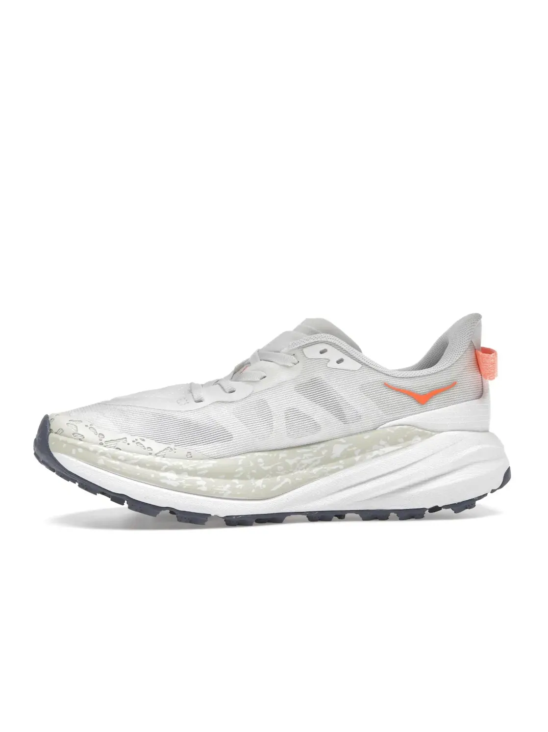 Женские кроссовки для бега с амортизацией Hoka One One Speedgoat 6 — изображение 3 из 4, белый/неоновый