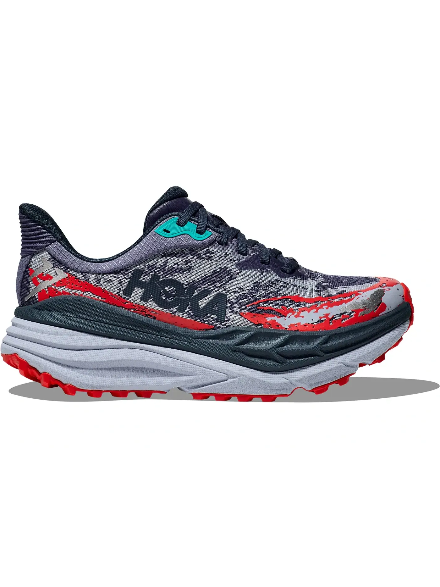 Женские кроссовки с амортизацией Hoka One One Stinson 7, Anchor/Gull — изображение 1 из 1