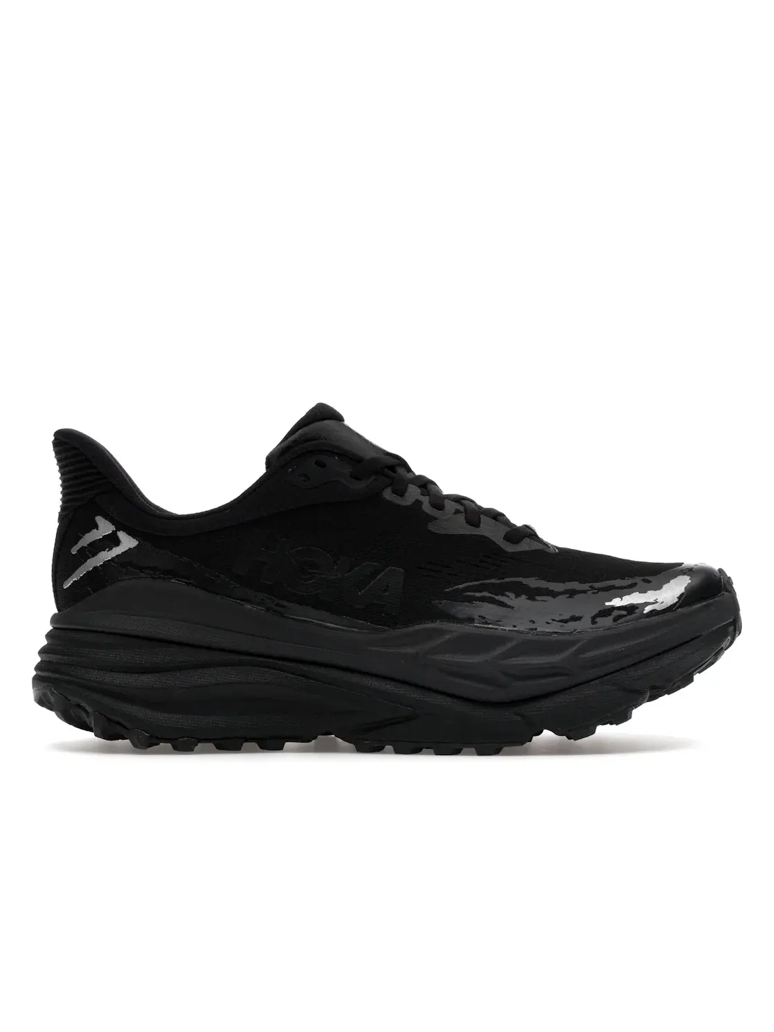 Мужские кроссовки с амортизацией Hoka One One Stinson 7 — изображение 1 из 4, черный/черный