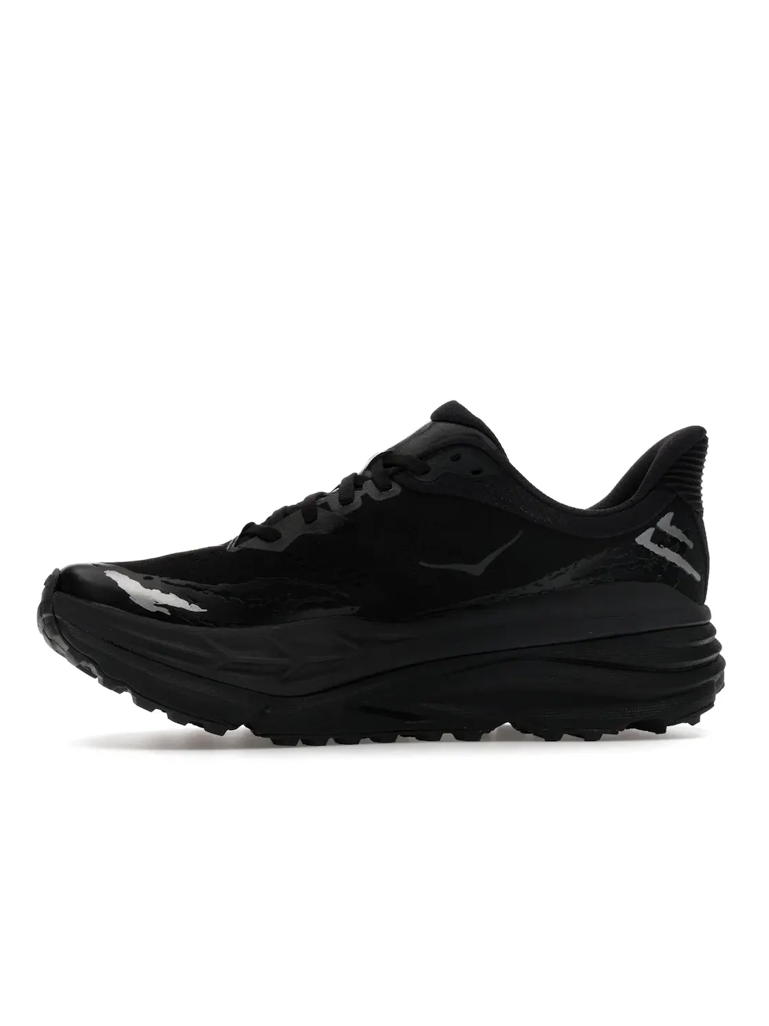 Мужские кроссовки с амортизацией Hoka One One Stinson 7 — изображение 3 из 4, черный/черный