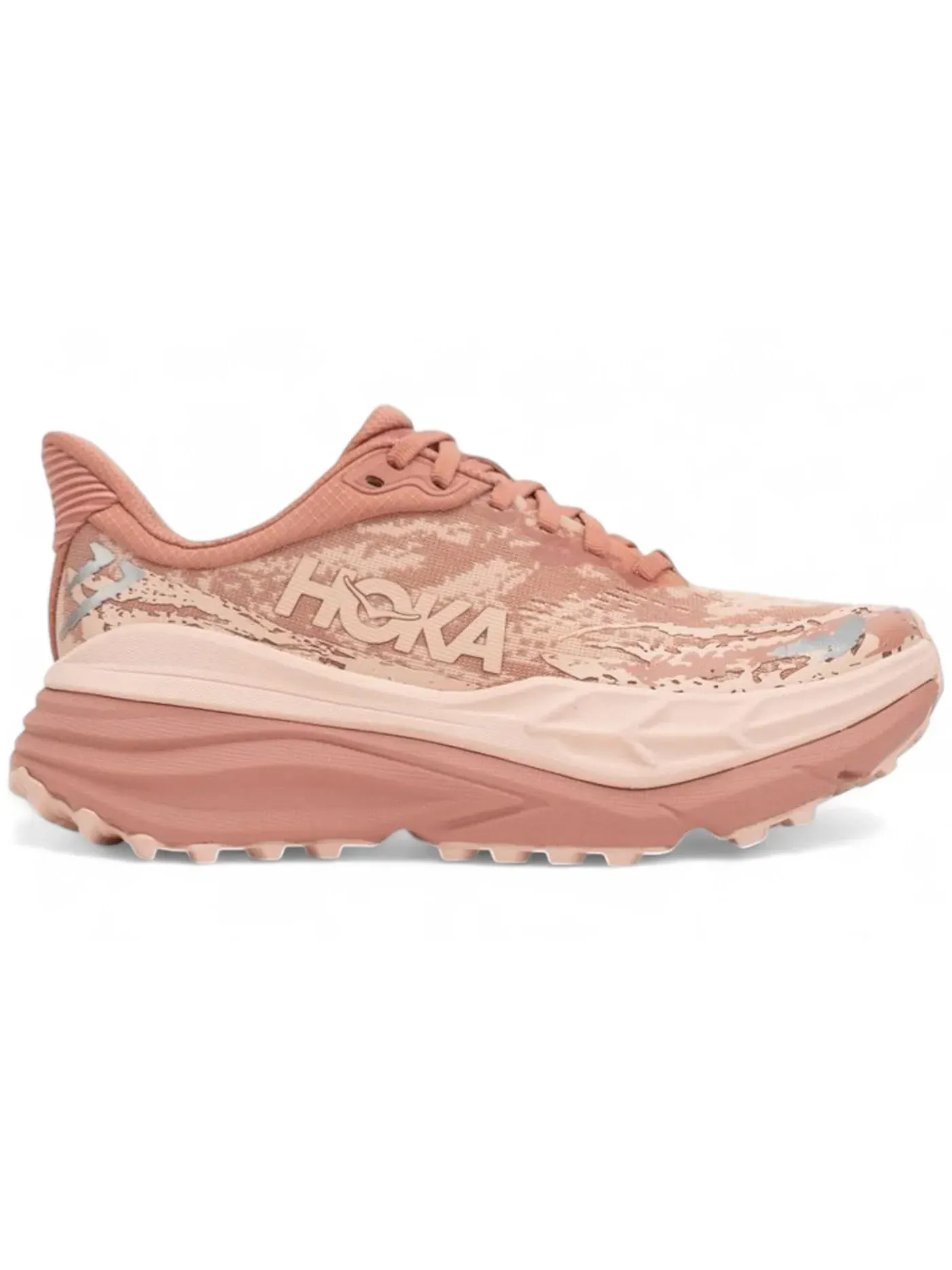 Женские кроссовки для бега Stinson 7 Hoka One One — изображение 1 из 1, розовый