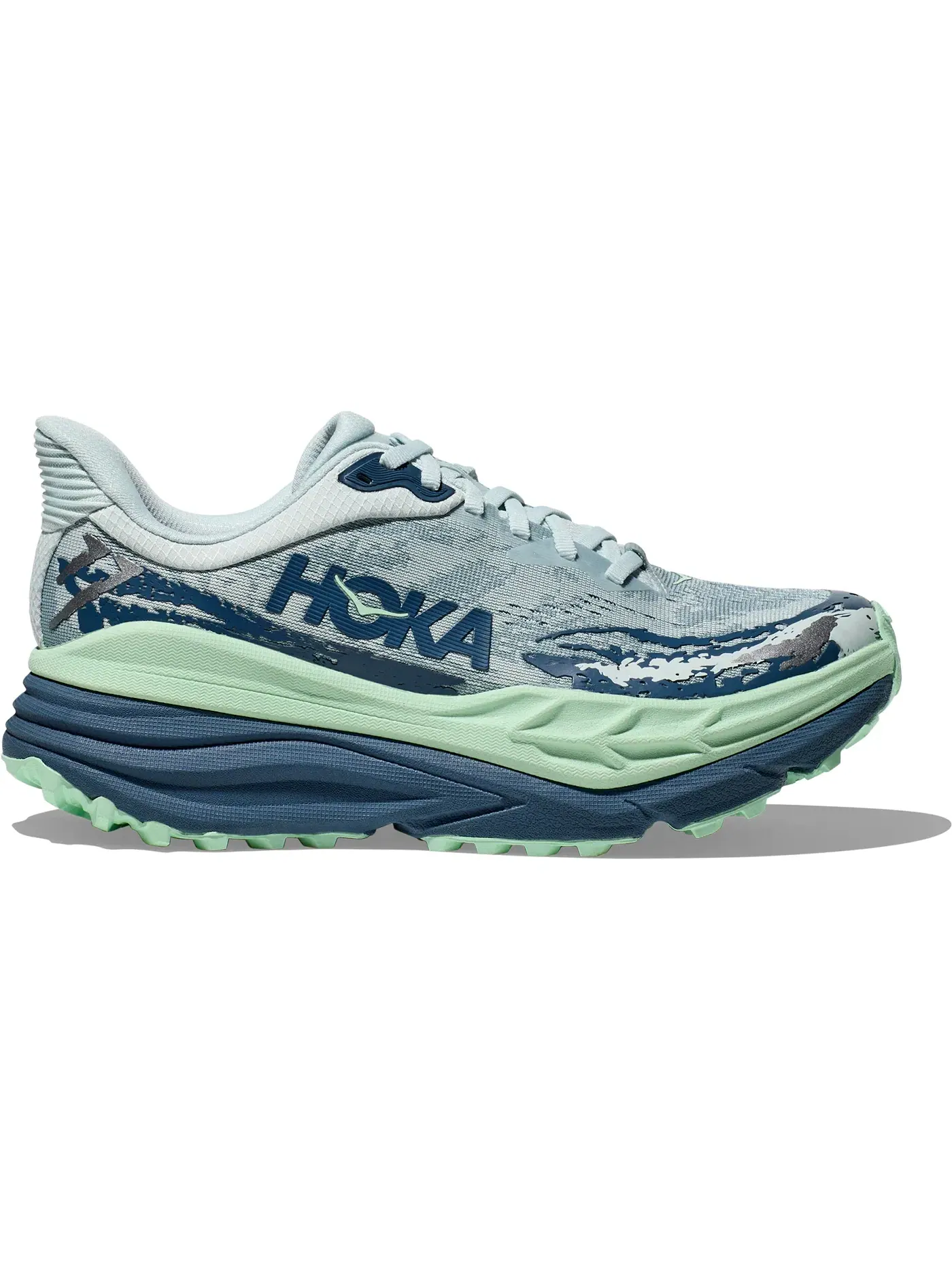 Женские кроссовки для бега с амортизацией Hoka One One Stinson 7, Droplet/Thunder Cloud — изображение 1 из 1