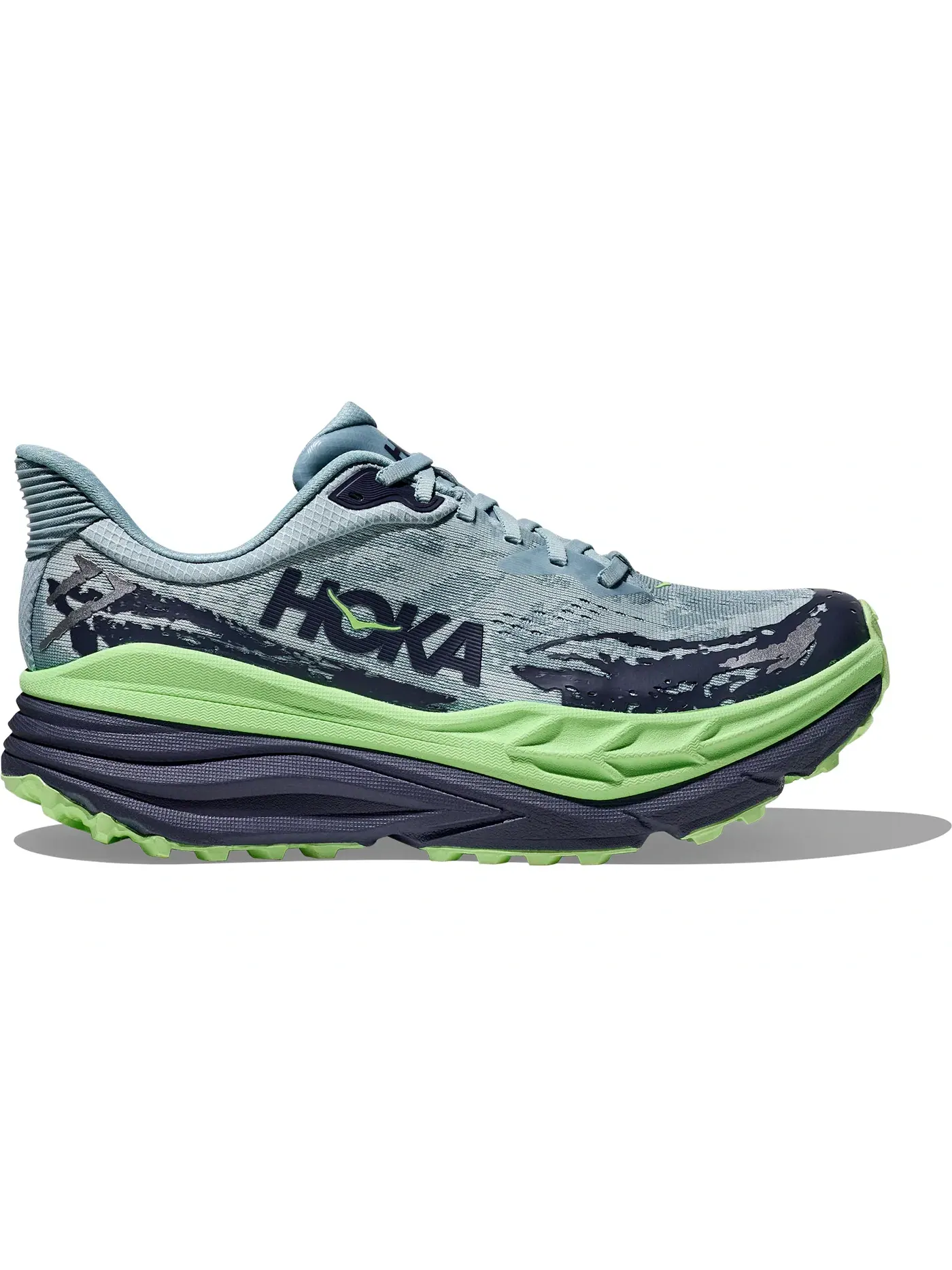 Мужские кроссовки с высокой амортизацией Hoka One One Stinson 7, Druzy/Anchor — изображение 1 из 1