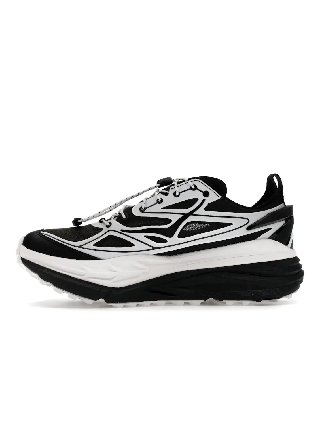 Мужские кроссовки Dover Street Market Exclusive Hoka One One Stinson One7 — изображение 3 из 4, черный/белый