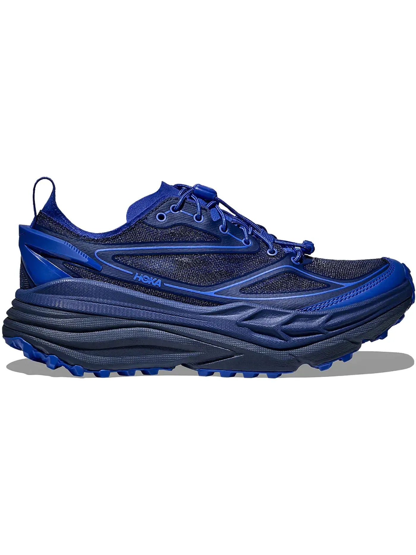 Мужские кроссовки с амортизацией Hoka One One Stinson One7 — изображение 1 из 1, синий темно-синий