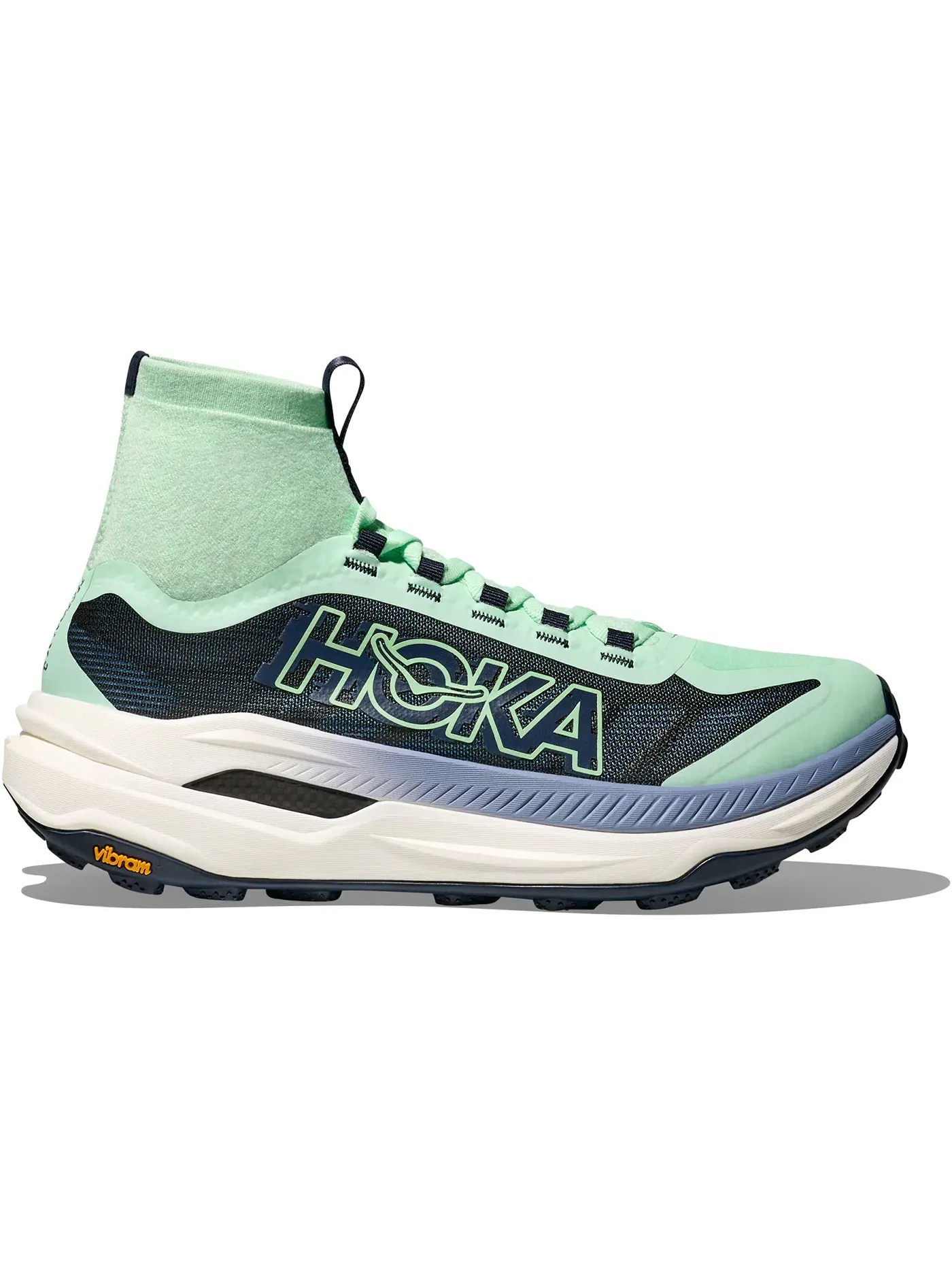 Женские кроссовки для бега с карбоновой пластиной Hoka One One Tecton X 3 — изображение 1 из 1, темно-синий