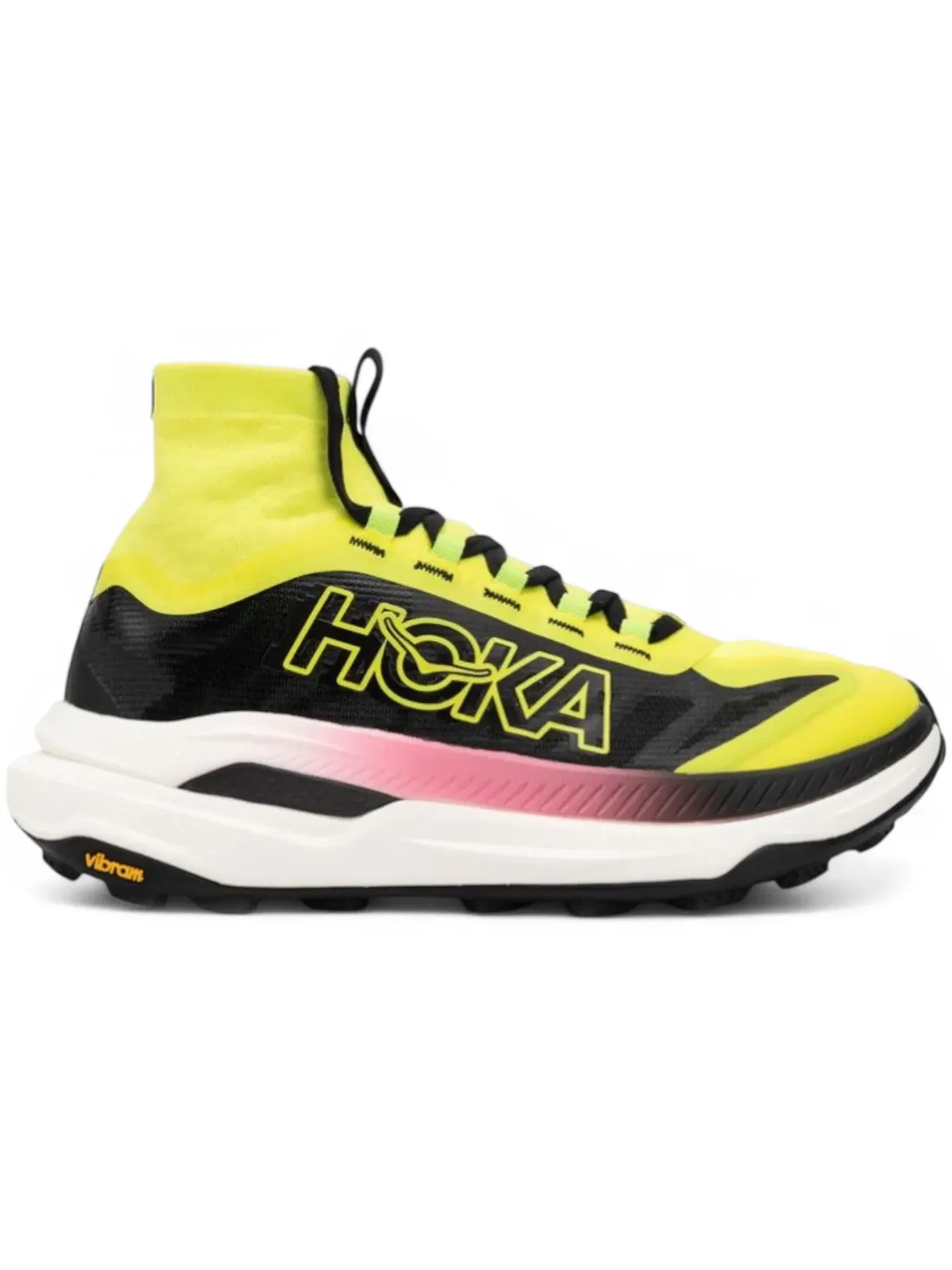 Женские кроссовки для бега Hoka One One Tecton X 3 — изображение 1 из 1, неоновый черный