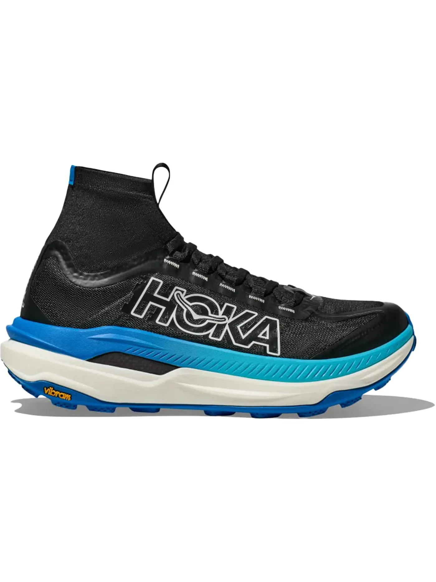 Мужские кроссовки для бега с карбоновой пластиной Tecton X 3 Hoka One One — изображение 1 из 1, черный/синий