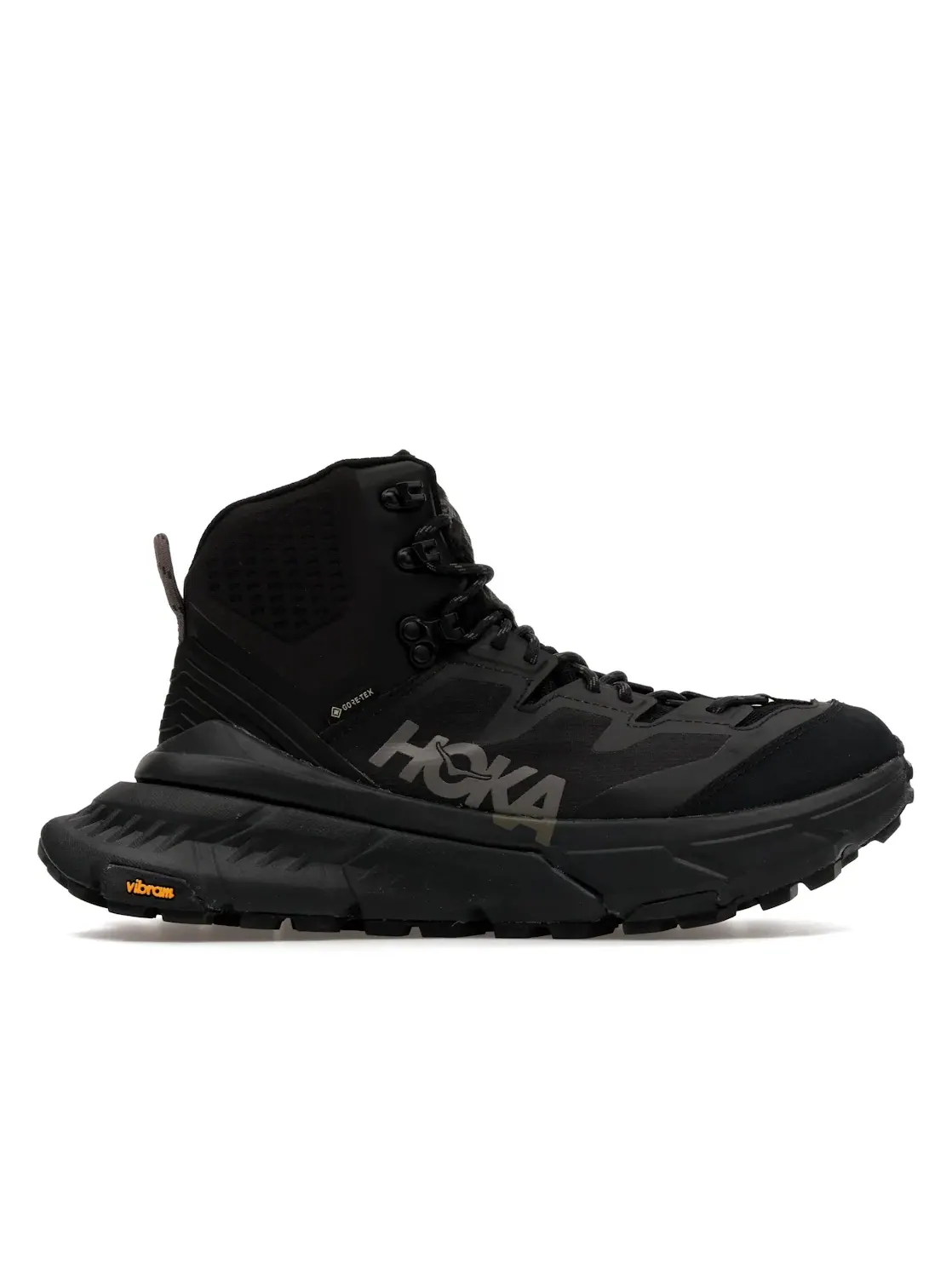 Мужские кроссовки для трейлраннинга Tennine Hike Gore-Tex Hoka One One — изображение 1 из 4, черный темный серый
