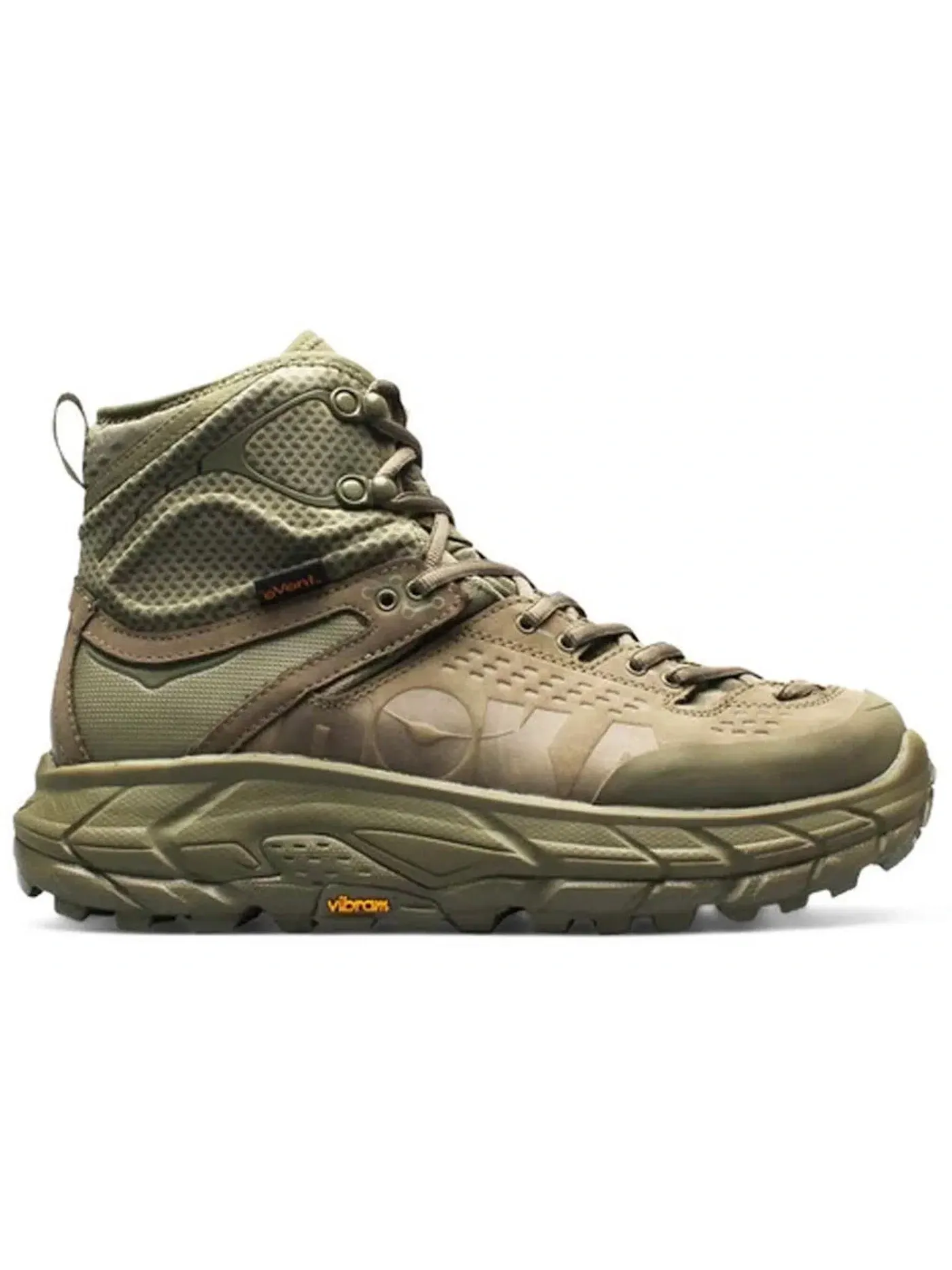 Мужские ботинки водонепроницаемые Hoka One One Tor Ultra Hi 2 Waterproof Boot — изображение 1 из 1, оливковый/оливковый