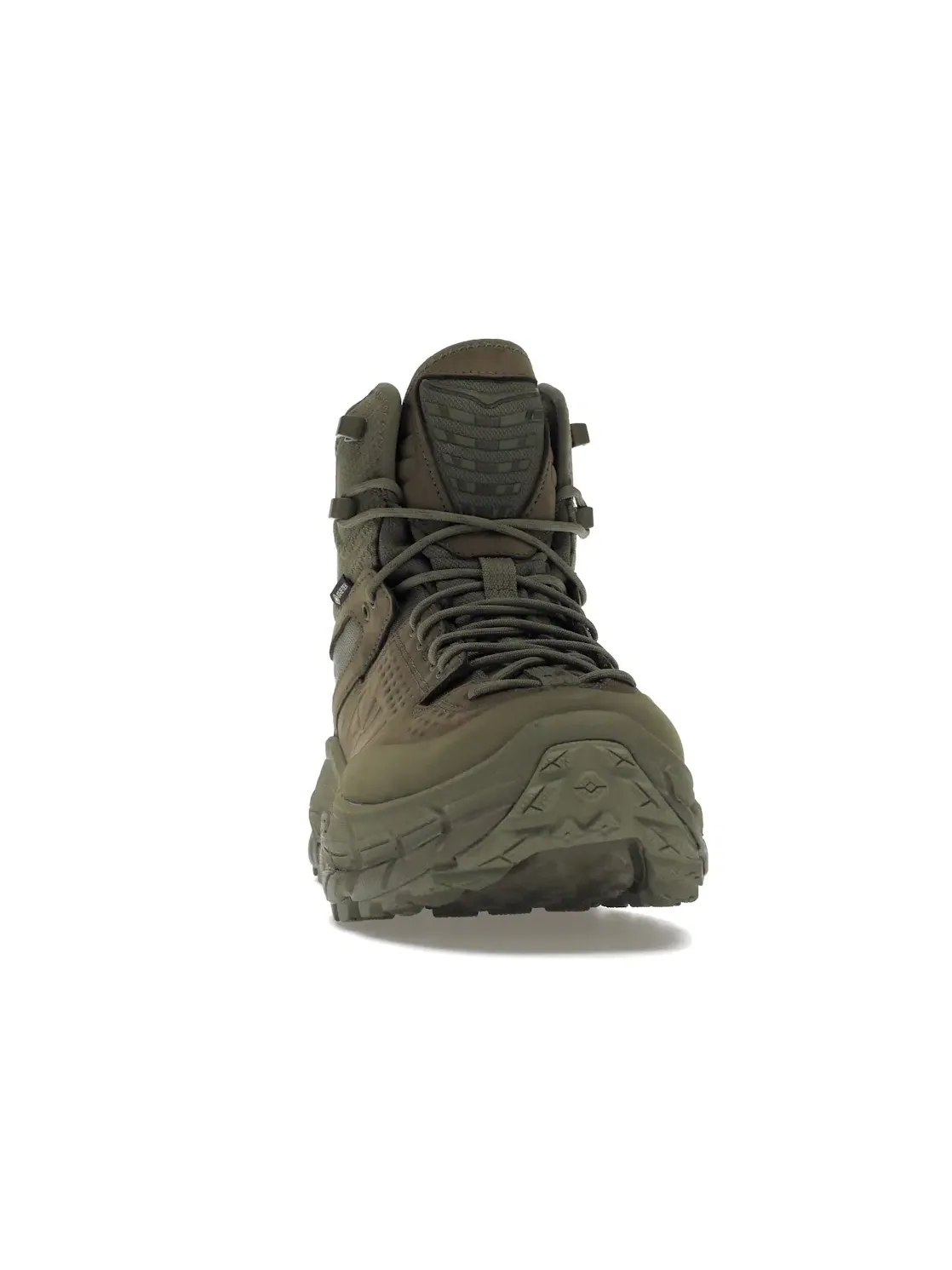 Унисекс кроссовки для бега Hoka One One Tor Ultra Hi — изображение 2 из 4, оливковый зеленый