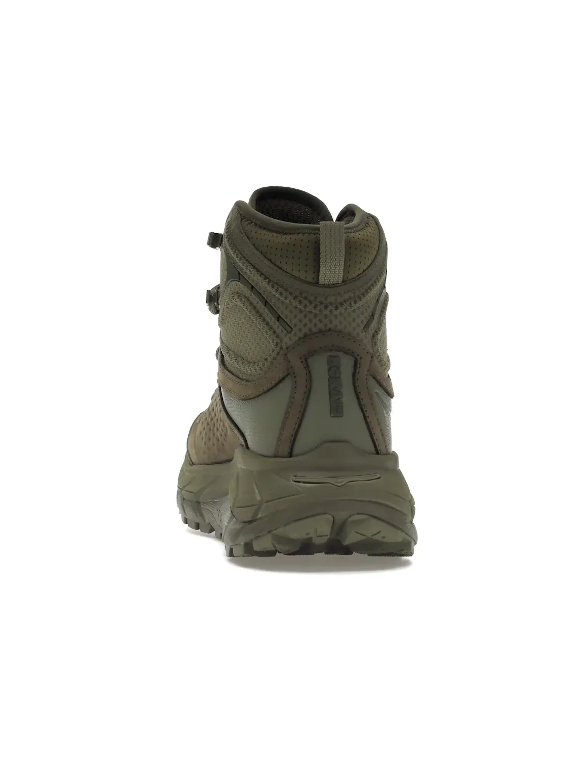 Унисекс кроссовки для бега Hoka One One Tor Ultra Hi — изображение 4 из 4, оливковый зеленый