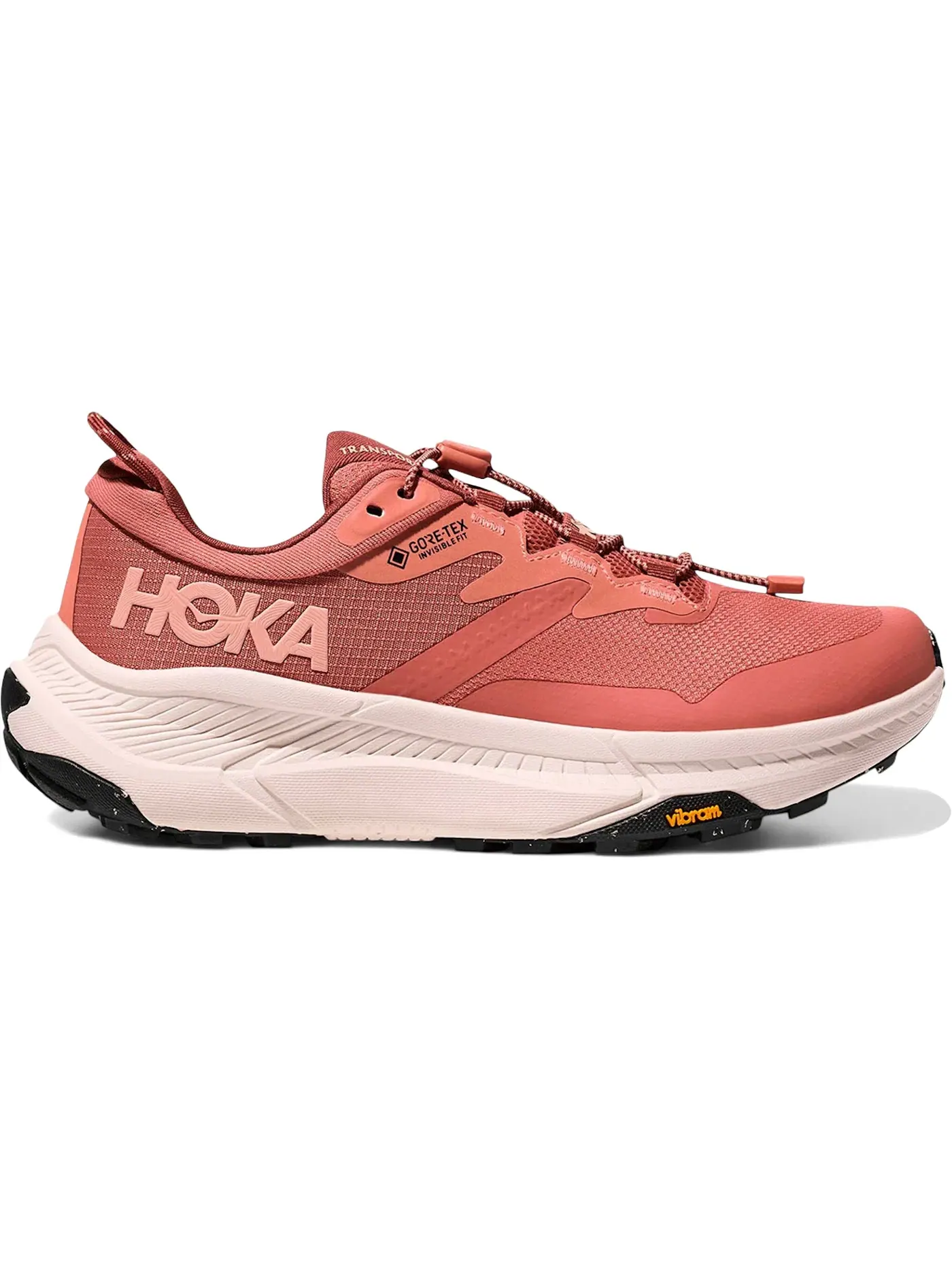 Женские кроссовки с мембраной Gore-Tex Hoka One One Transport — изображение 1 из 1, розовый кремовый