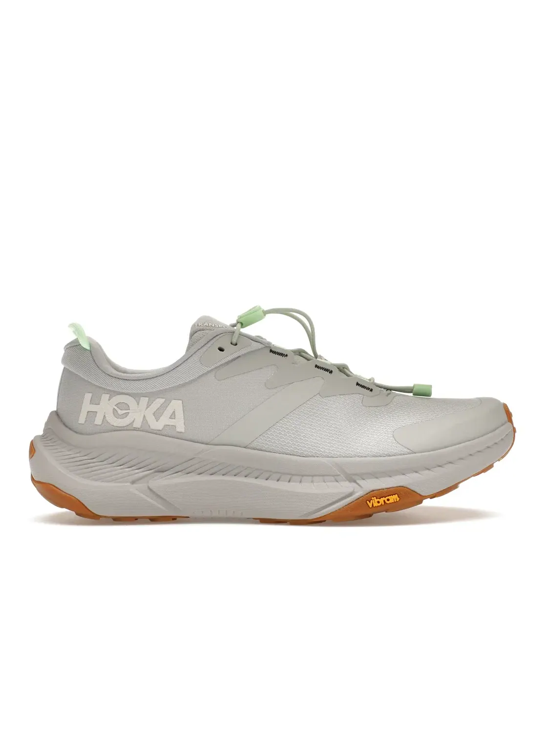 Женские кроссовки для бега Hoka One One Transport, Harbor Mist Lime Glow — изображение 1 из 4