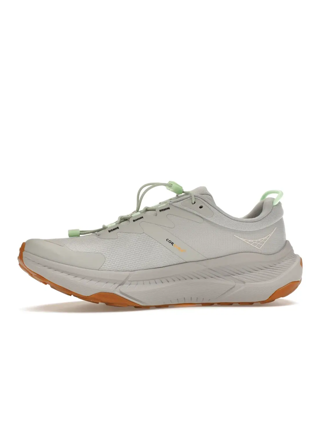 Женские кроссовки для бега Hoka One One Transport, Harbor Mist Lime Glow — изображение 3 из 4