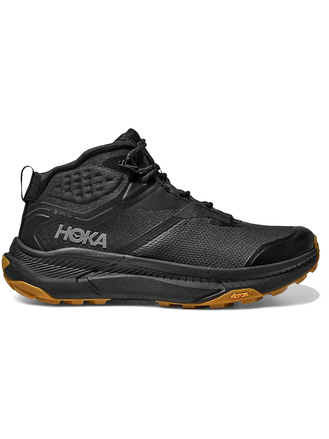 Мужские кроссовки для треккинга Transport Hike Gore-Tex Hoka One One — изображение 1 из 1, черный/черный