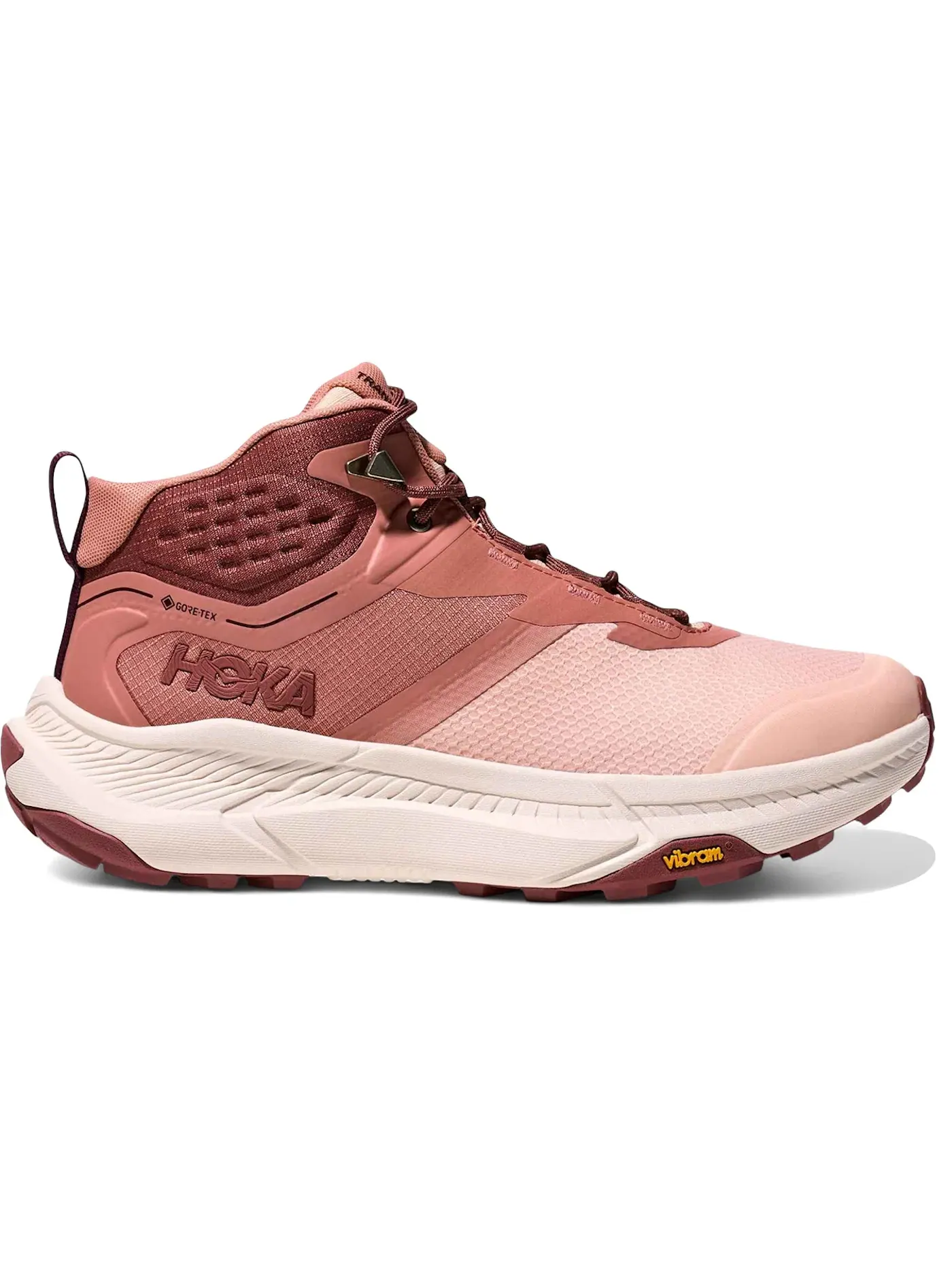 Женские кроссовки для походов с мембраной Gore-Tex Hoka One One Transport Hike Gore-Tex — изображение 1 из 1, розовый