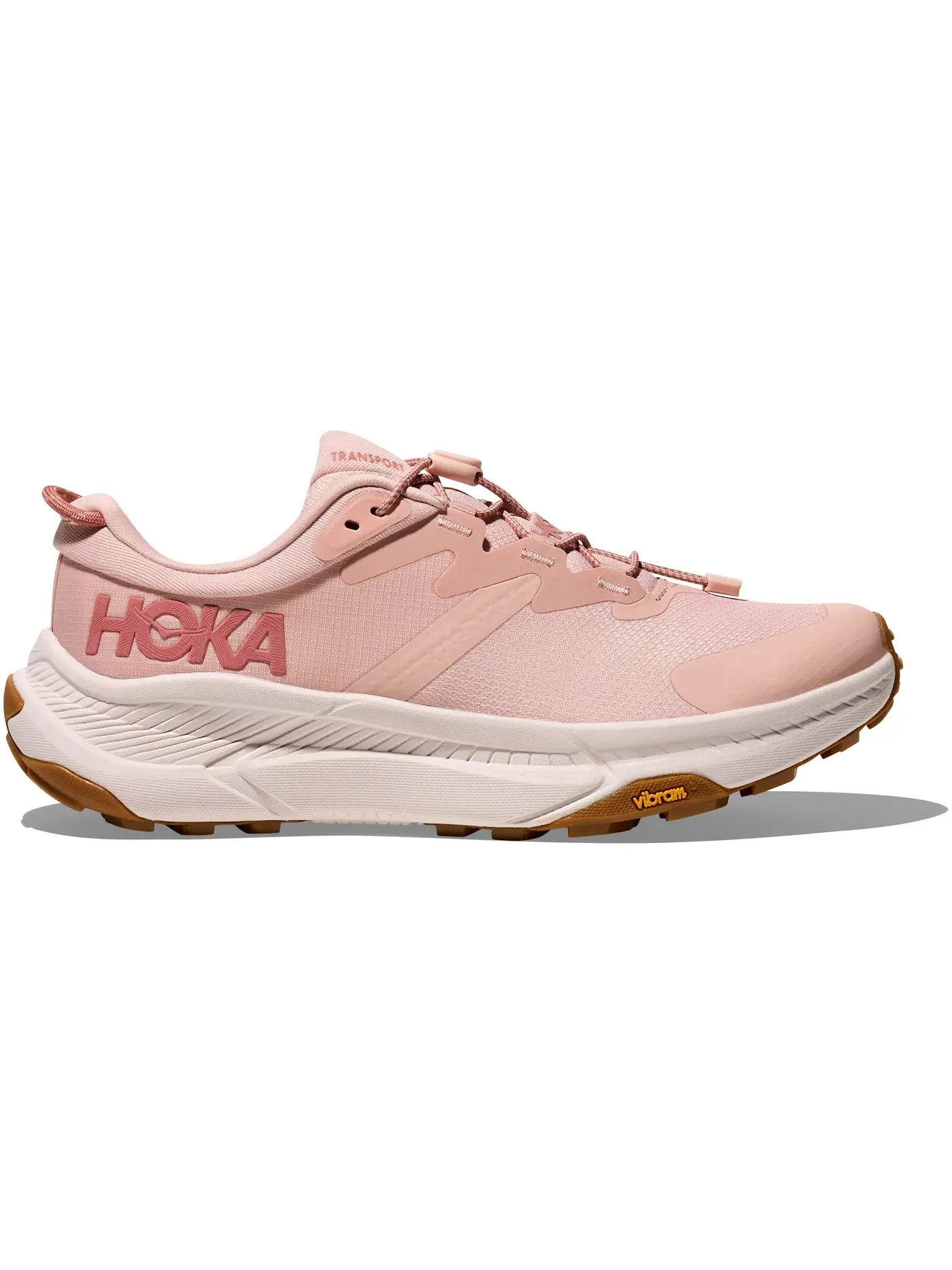 Женские кроссовки Hoka One One Transport — изображение 1 из 1, розовый/розовый кремовый