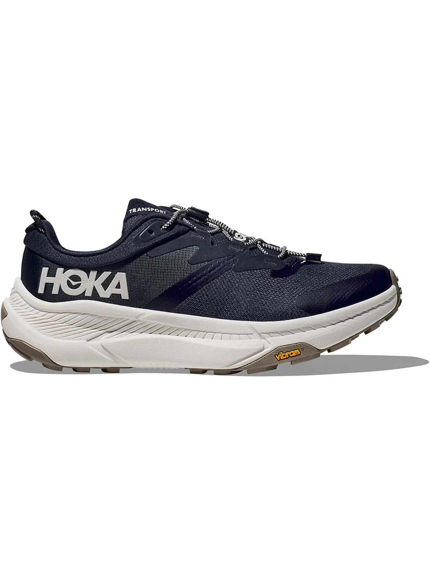 Мужские кроссовки с повседневным дизайном Hoka One One Transport — изображение 1 из 1, темно-синий/белый