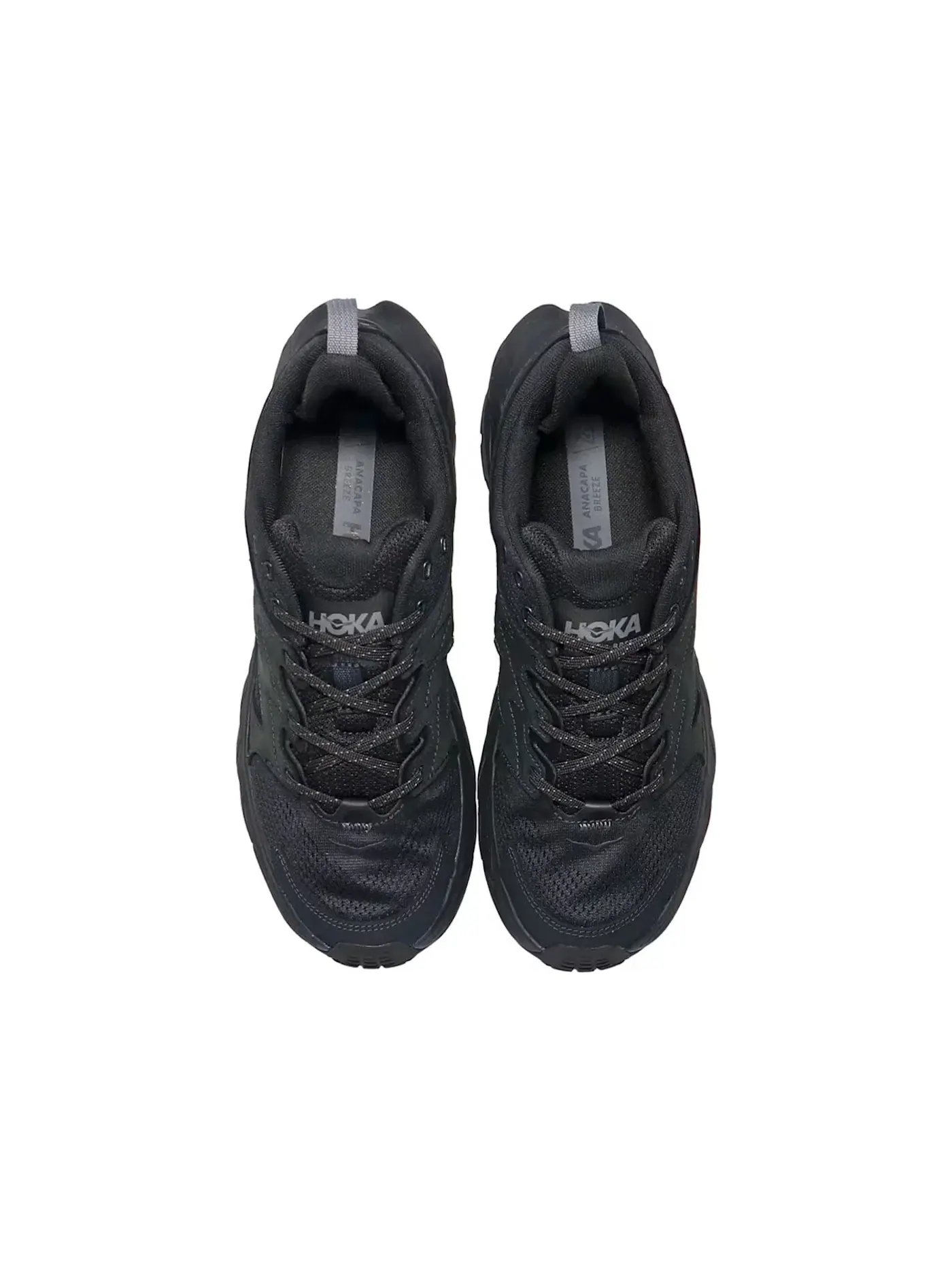 Мужские кроссовки для бега Hoka One One Anacapa Breeze Low — изображение 3 из 4, черный/черный/черный