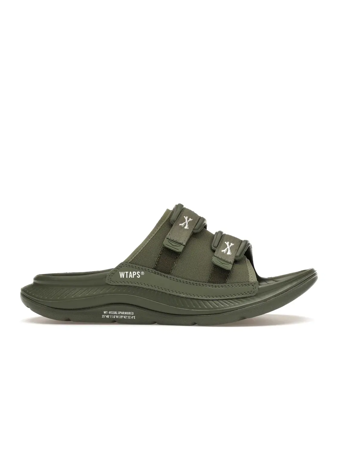 Мужские сандалии-слайды Hoka One One Ora Luxe — изображение 1 из 4, белый