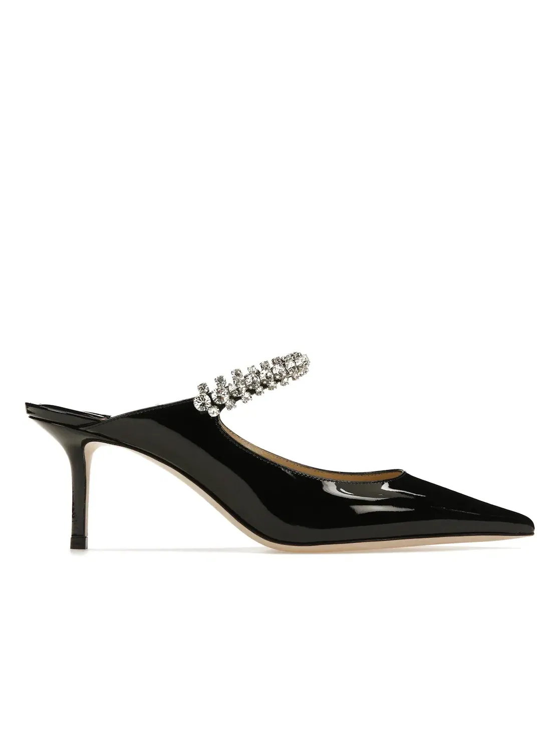 Женские босоножки-мюли с каблуком Jimmy Choo Bing — изображение 1 из 4, черный