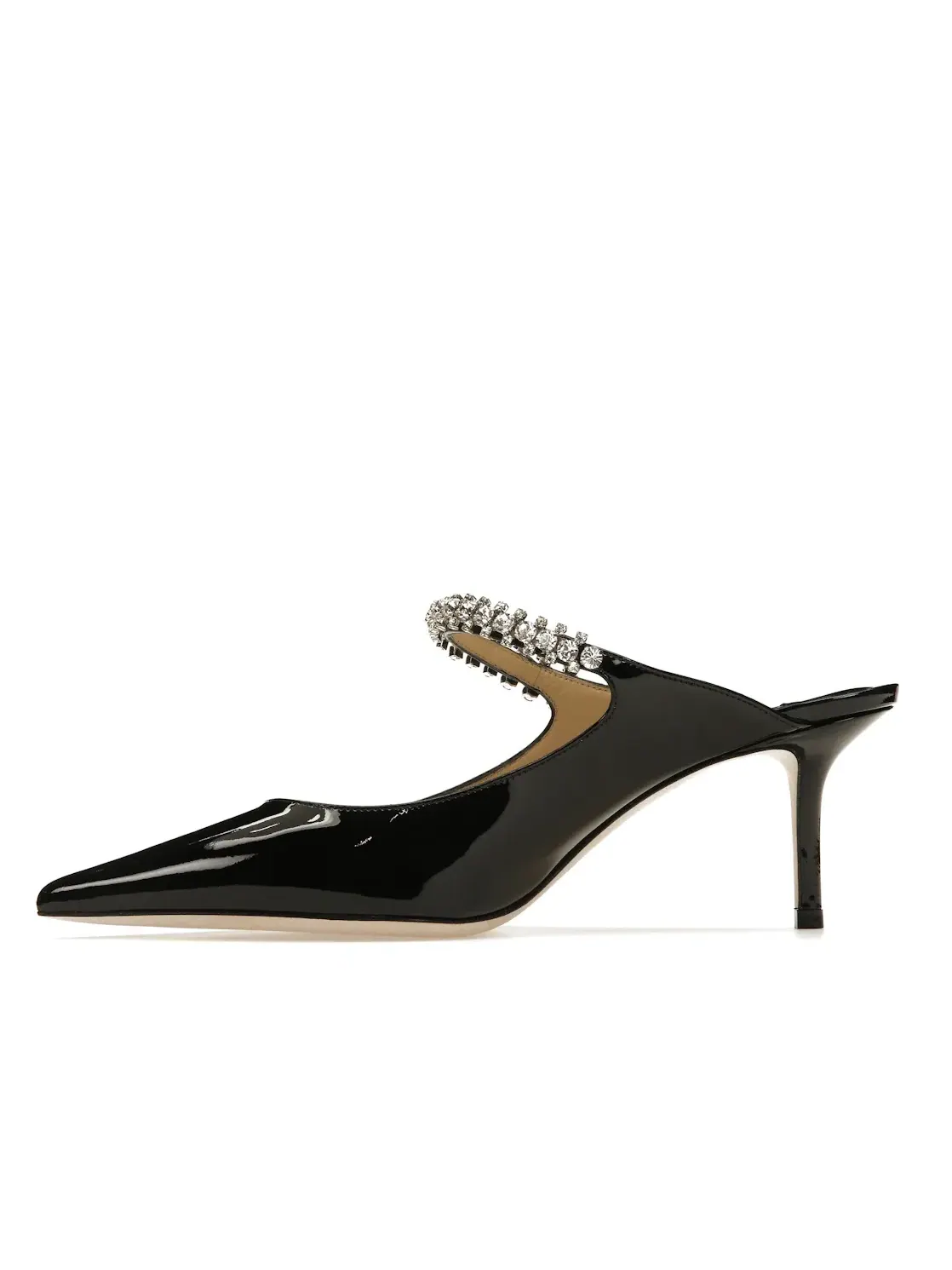 Женские босоножки-мюли с каблуком Jimmy Choo Bing — изображение 3 из 4, черный