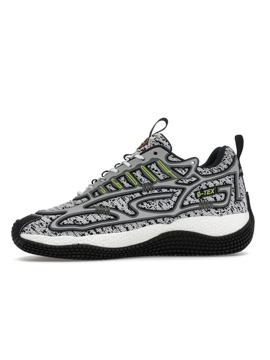 Мужские кроссовки Lifestyle John Geiger 004 — изображение 3 из 4, черный/белый