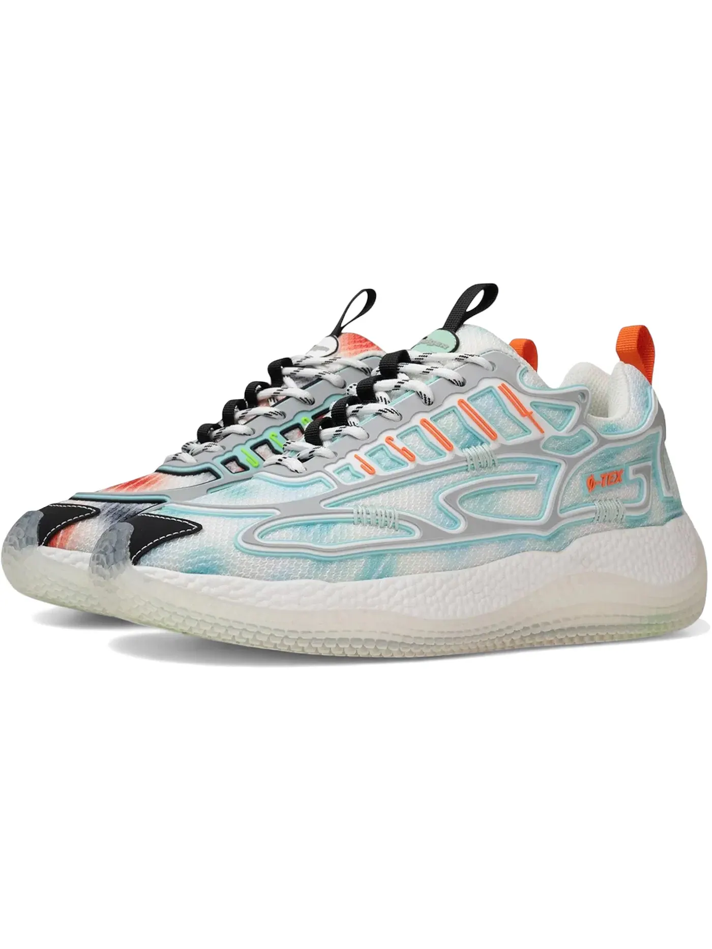 Мужские кроссовки Lifestyle John Geiger 004 John Geiger — изображение 2 из 2, белый//красный