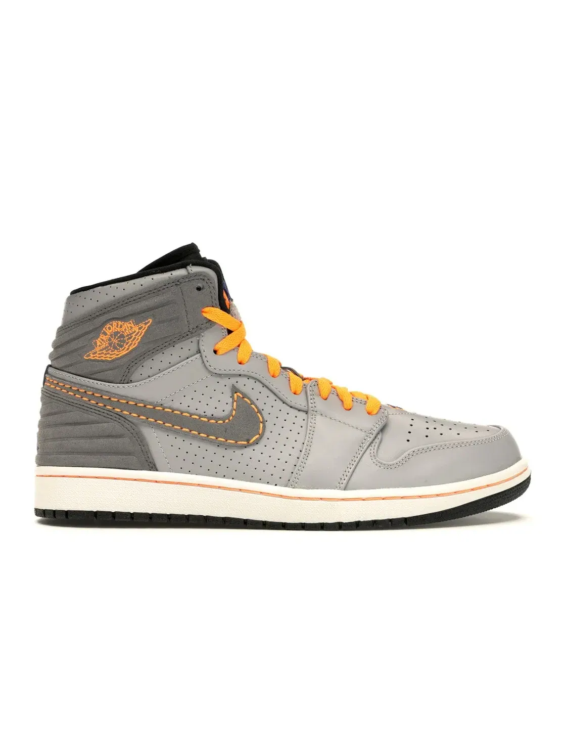 Мужские кроссовки Lifestyle Jordan 1 Retro — изображение 1 из 4, серый оранжевый