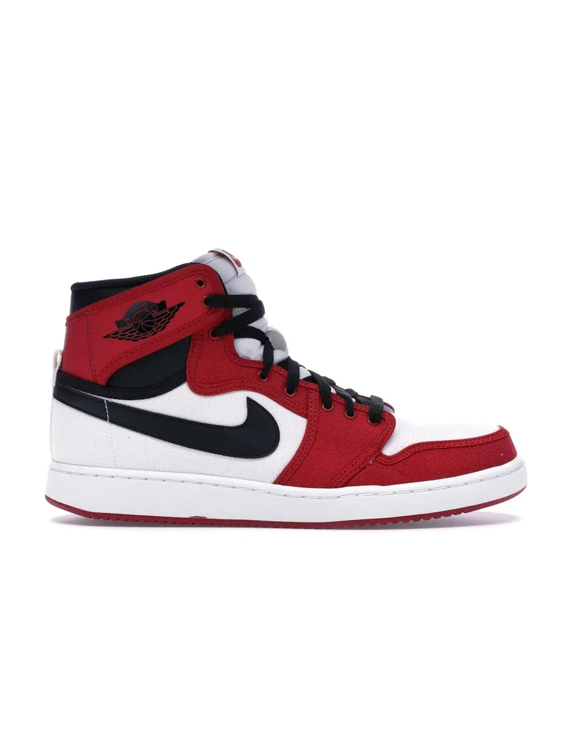 Мужские кроссовки Lifestyle с высоким силуэтом Jordan 1 Retro Jordan — изображение 1 из 4, белый/красный-черный