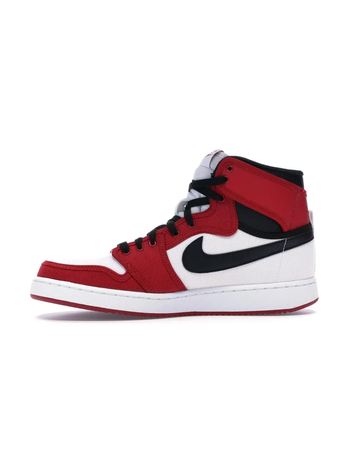 Мужские кроссовки Lifestyle с высоким силуэтом Jordan 1 Retro Jordan — изображение 3 из 4, белый/красный-черный