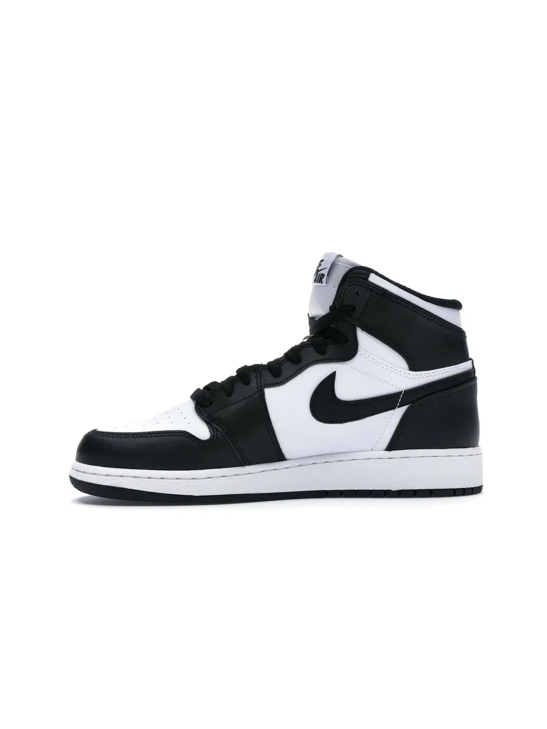 Детские кроссовки Lifestyle с длинным шнурованием Jordan 1 Retro Jordan — изображение 3 из 4, черный/белый-черный
