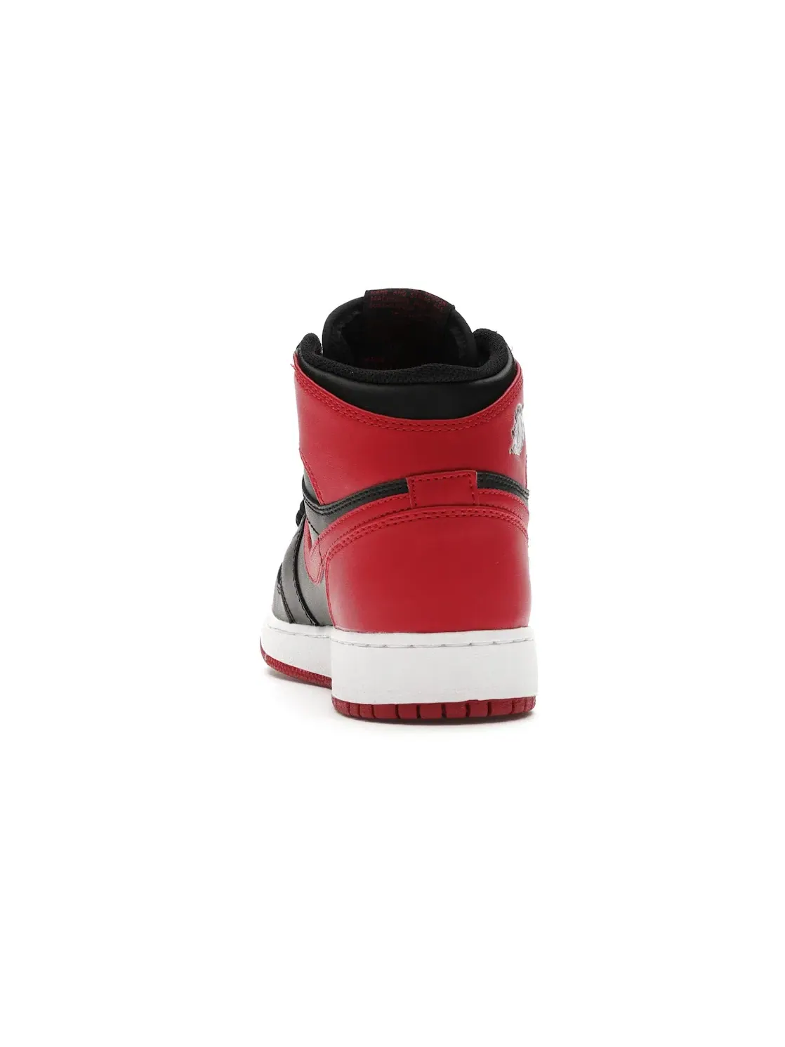 Детские кроссовки с высоким верхом Jordan 1 Retro Jordan — изображение 4 из 4, черный/красный-белый